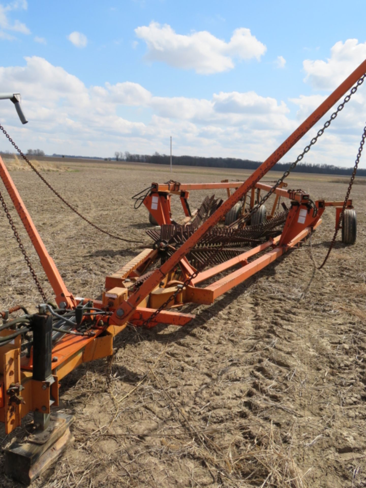 42ft Phoenix rolling harrow;