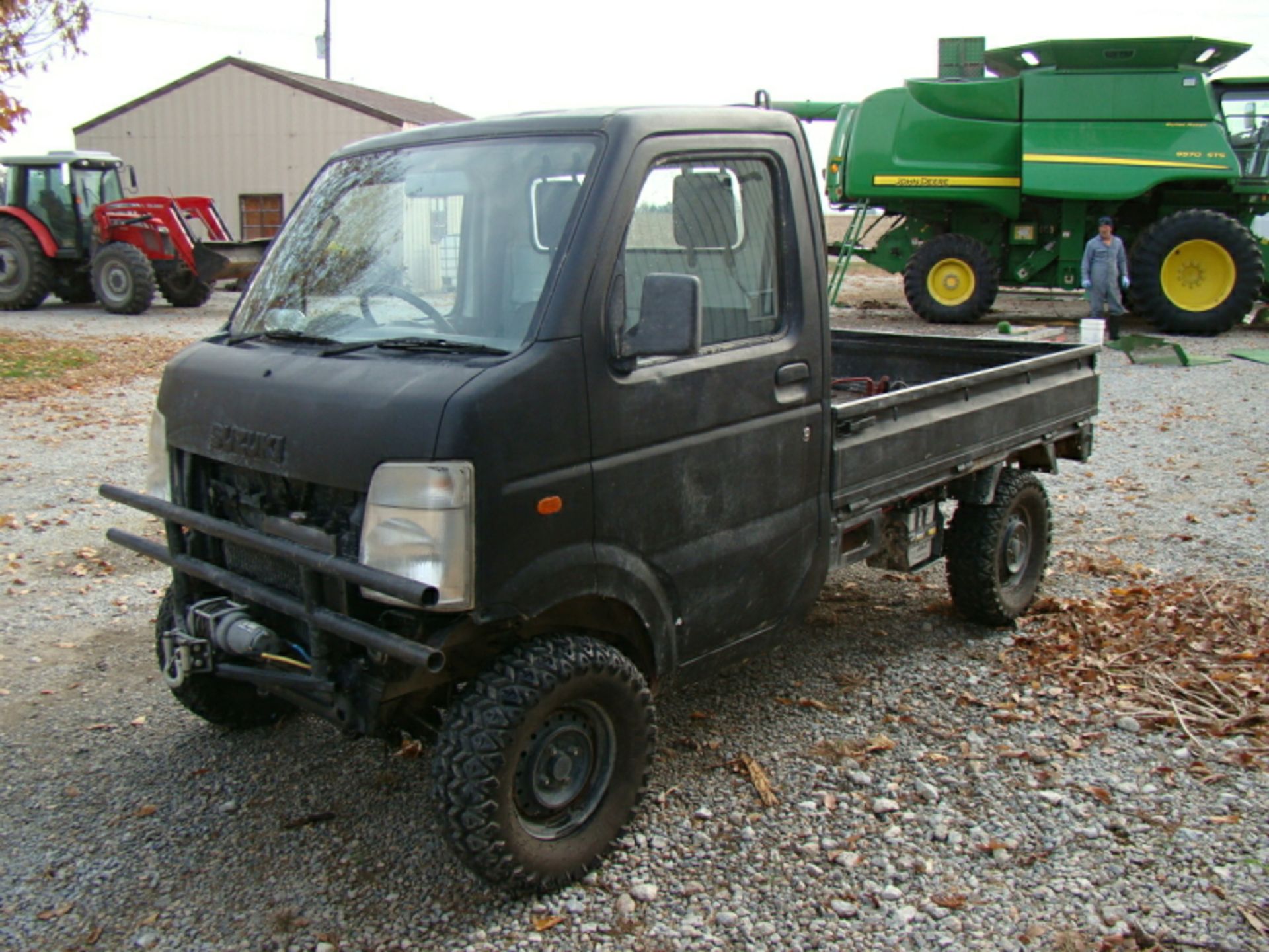 2003 Suzuki Carry Mini truck, 5spd, 4x4, fuel injected, 57,088 Kilometers; - Image 3 of 5