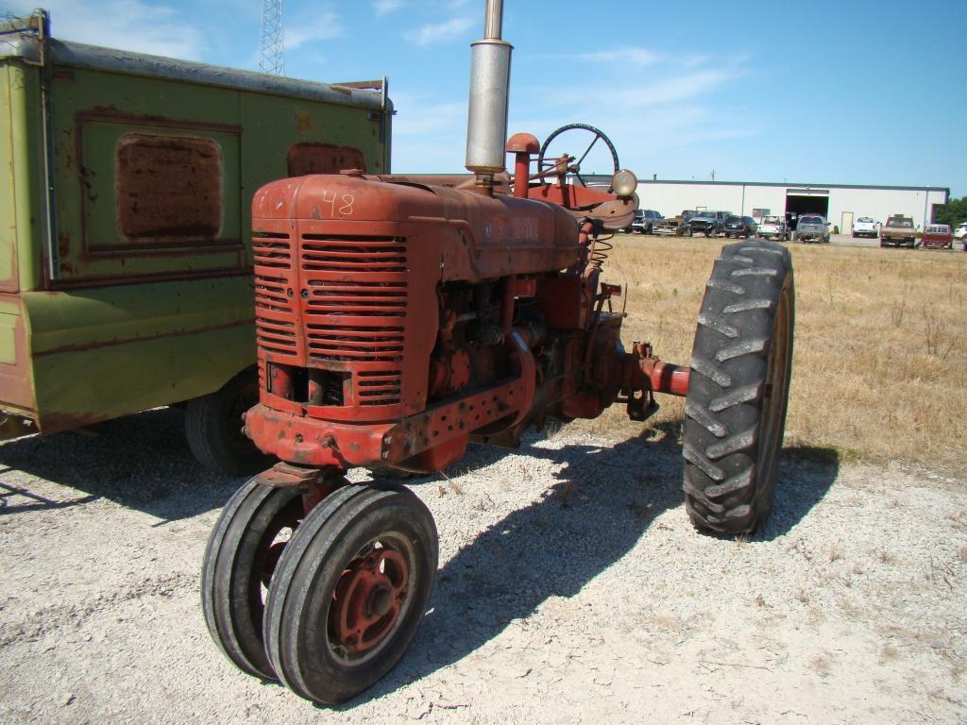 IH model M tractor, NF, gas