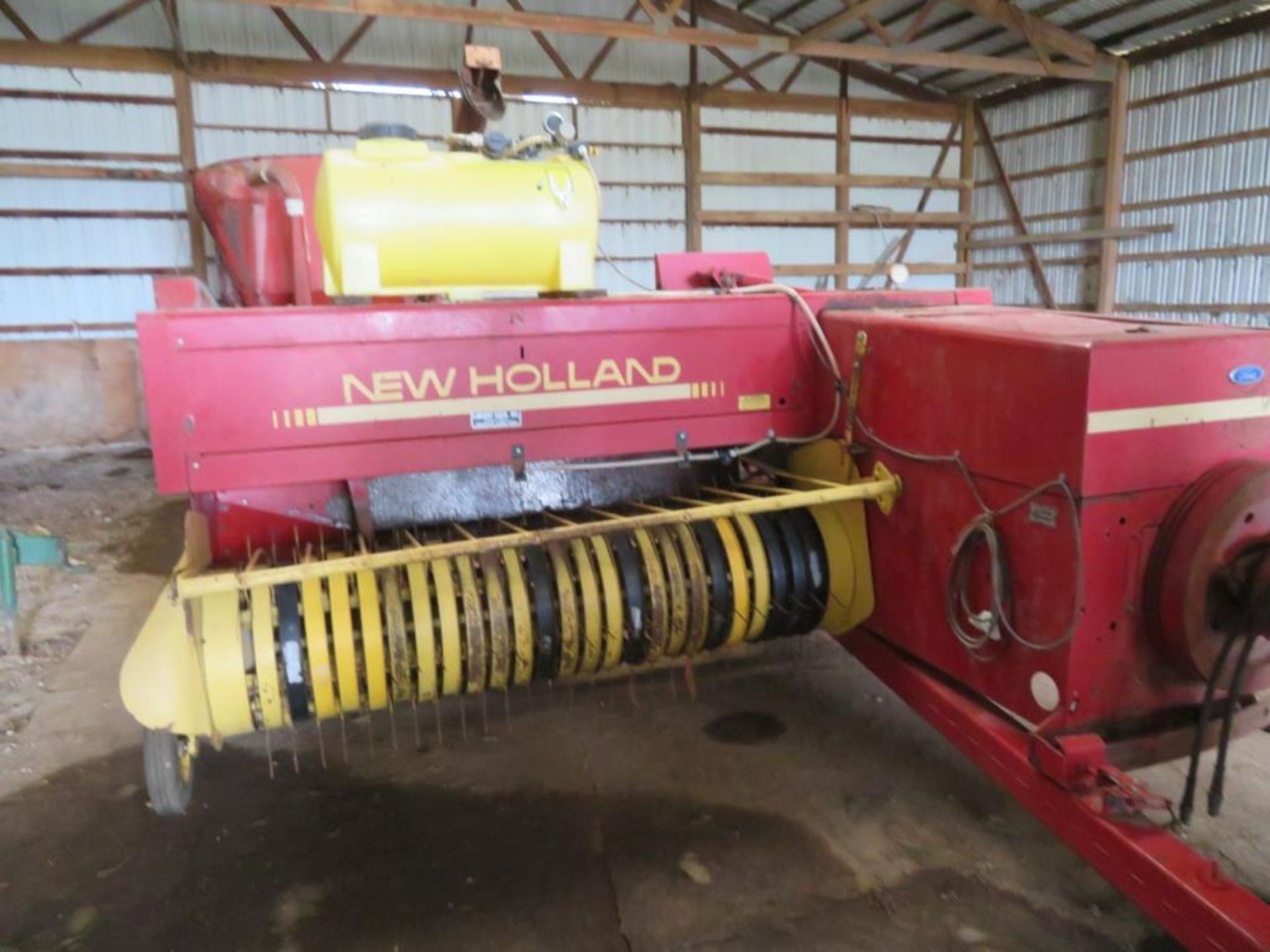 New Holland 575 Sm Sq twine baler, serial 821587 w/treater - Image 8 of 10