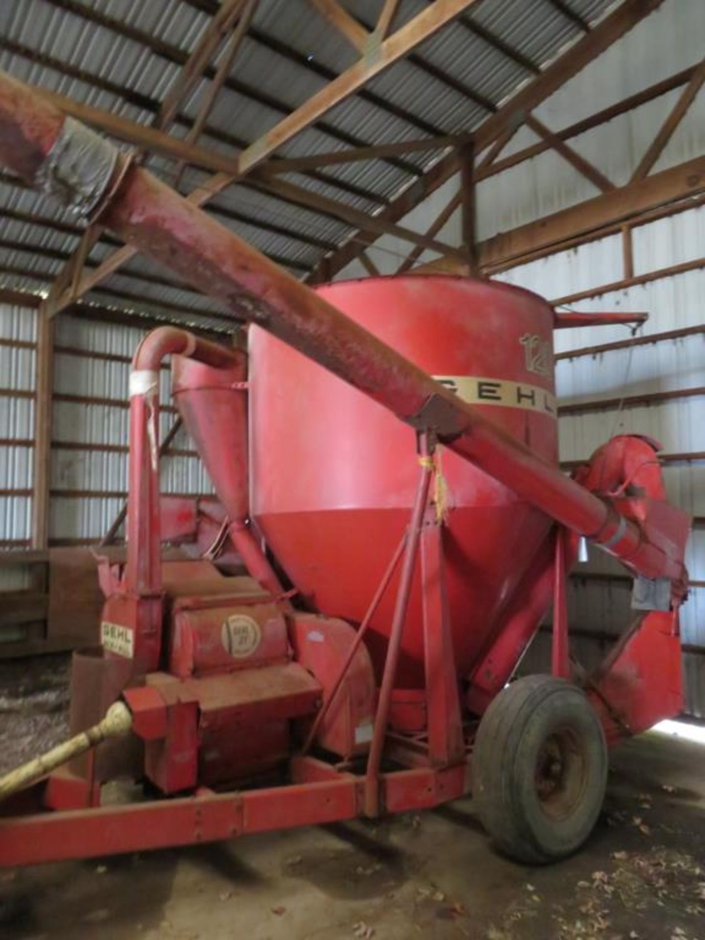 Gehl Mix-All feed grinder model 120XD serial 12158 - Image 3 of 5