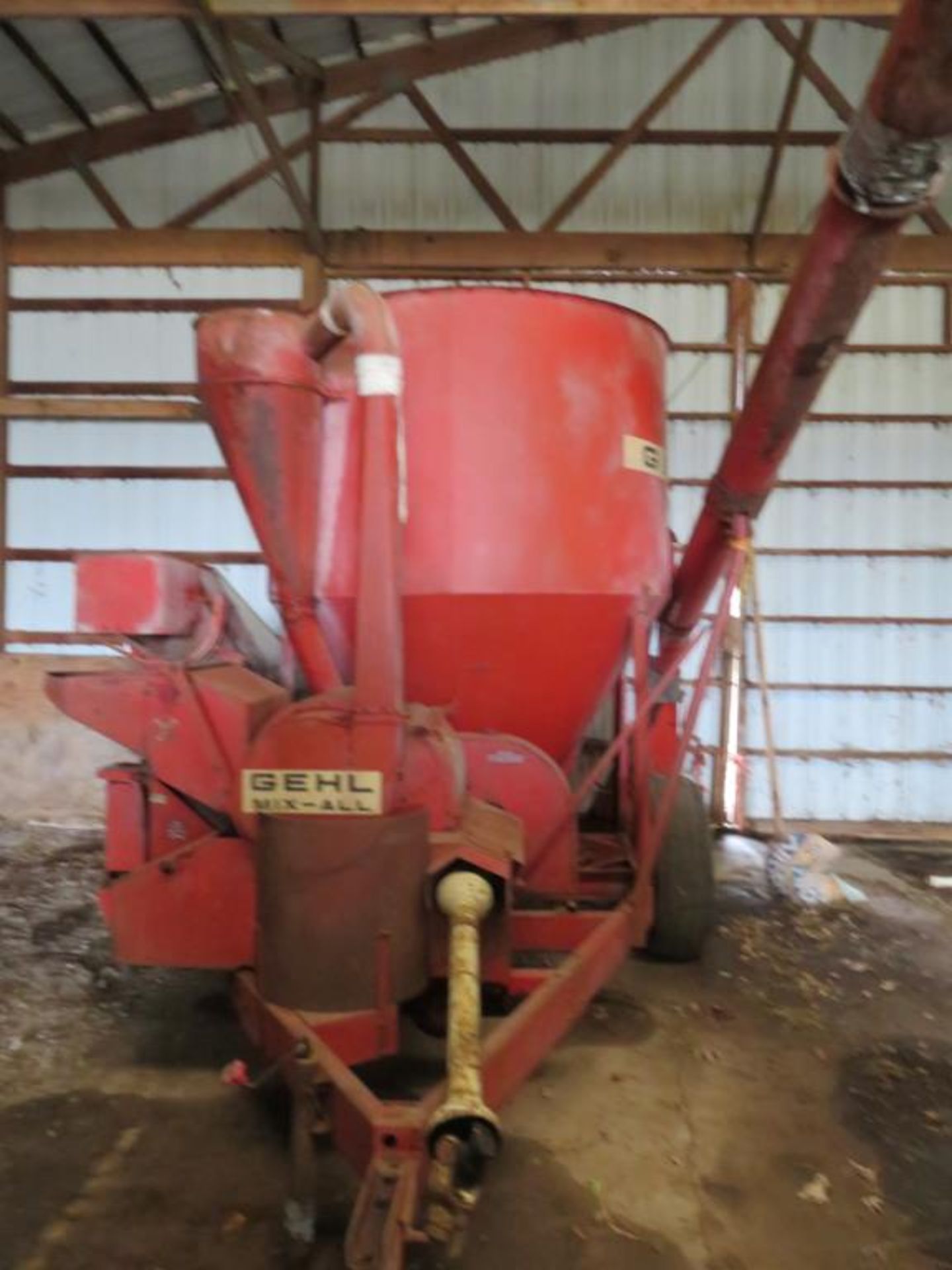 Gehl Mix-All feed grinder model 120XD serial 12158