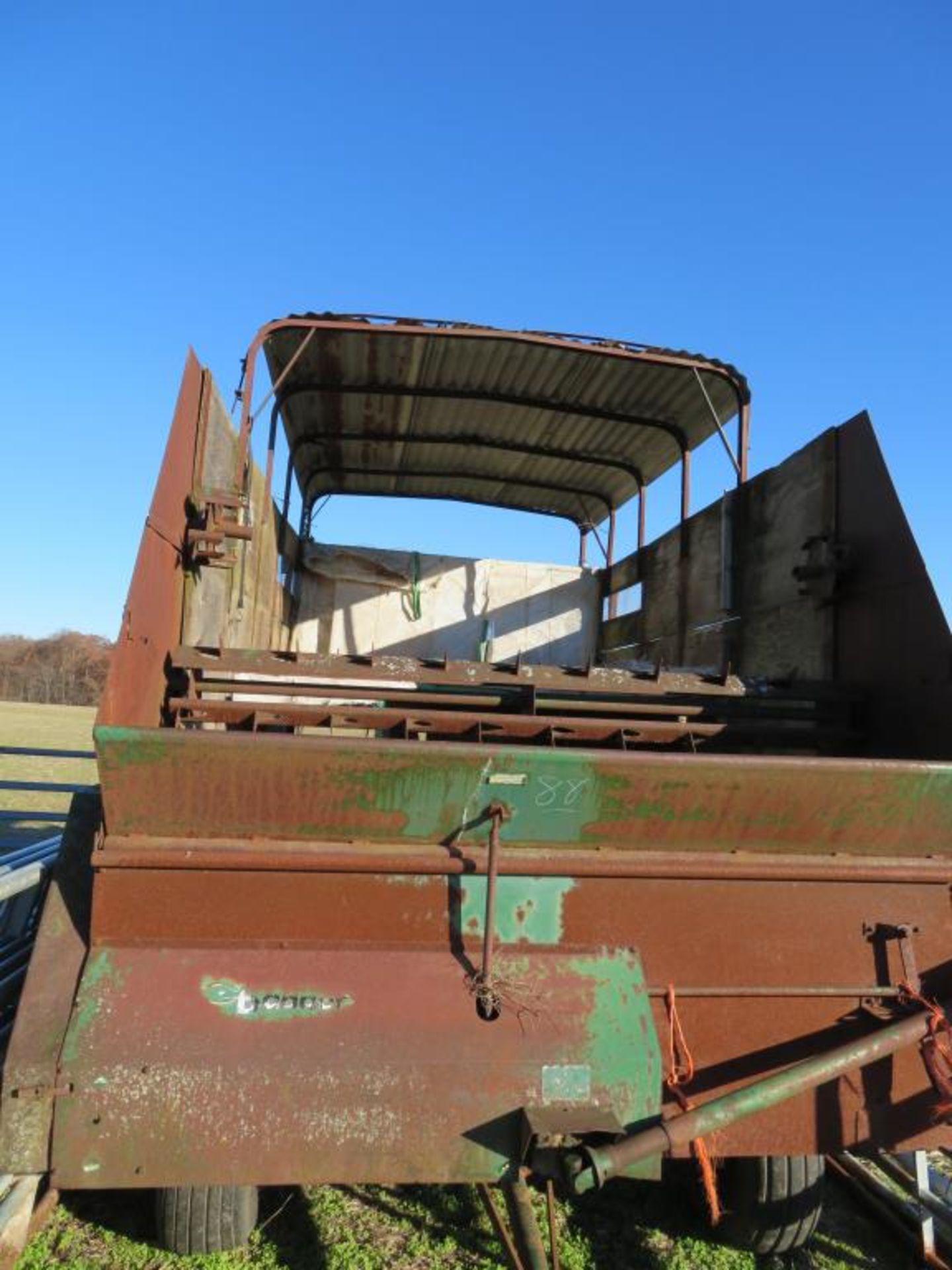 Badger silage wagon needs lots of work