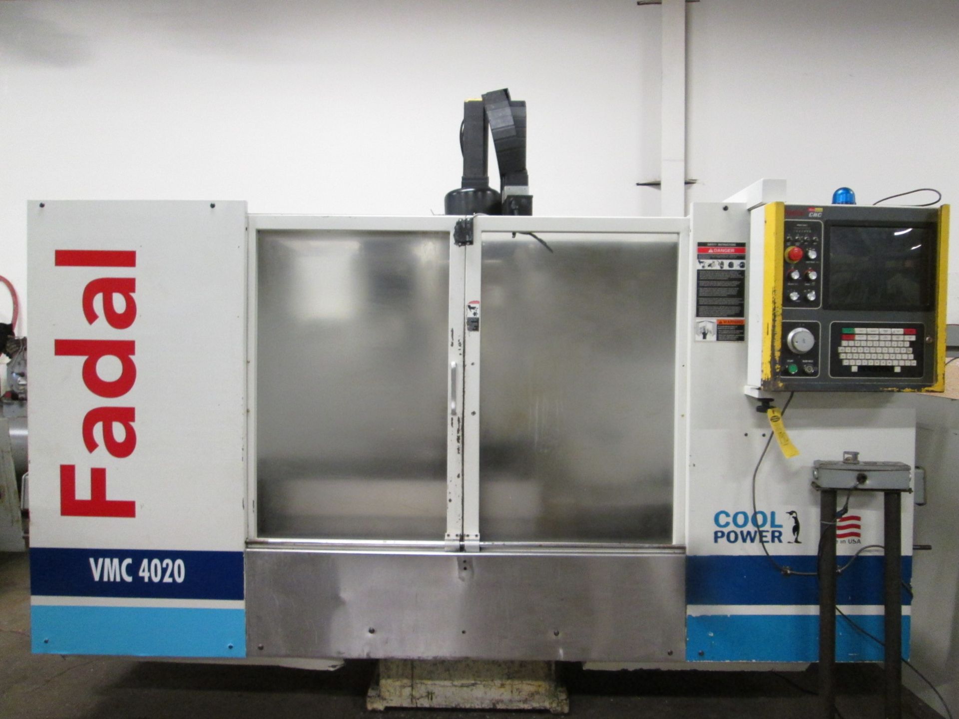 2004 FADAL MODEL VMC4020A CNC Vertical Machining Center - Axis Travels: X-40" Y-20" Z-20" - 20" x