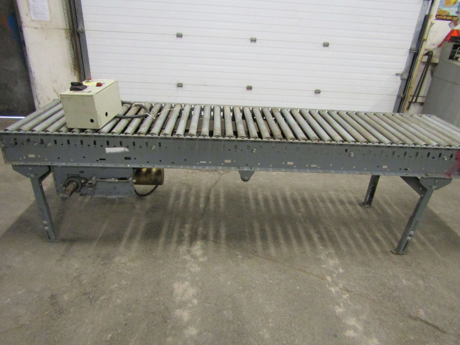 Power Conveyor System with Allen Bradley electrical control box - 10' long X 30" wide