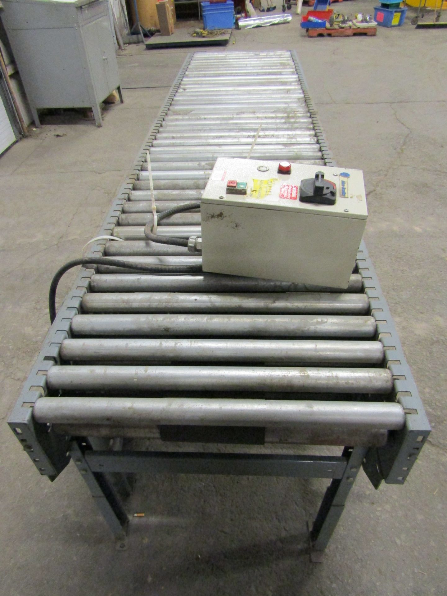 Power Conveyor System with Allen Bradley electrical control box - 10' long X 30" wide - Image 3 of 3