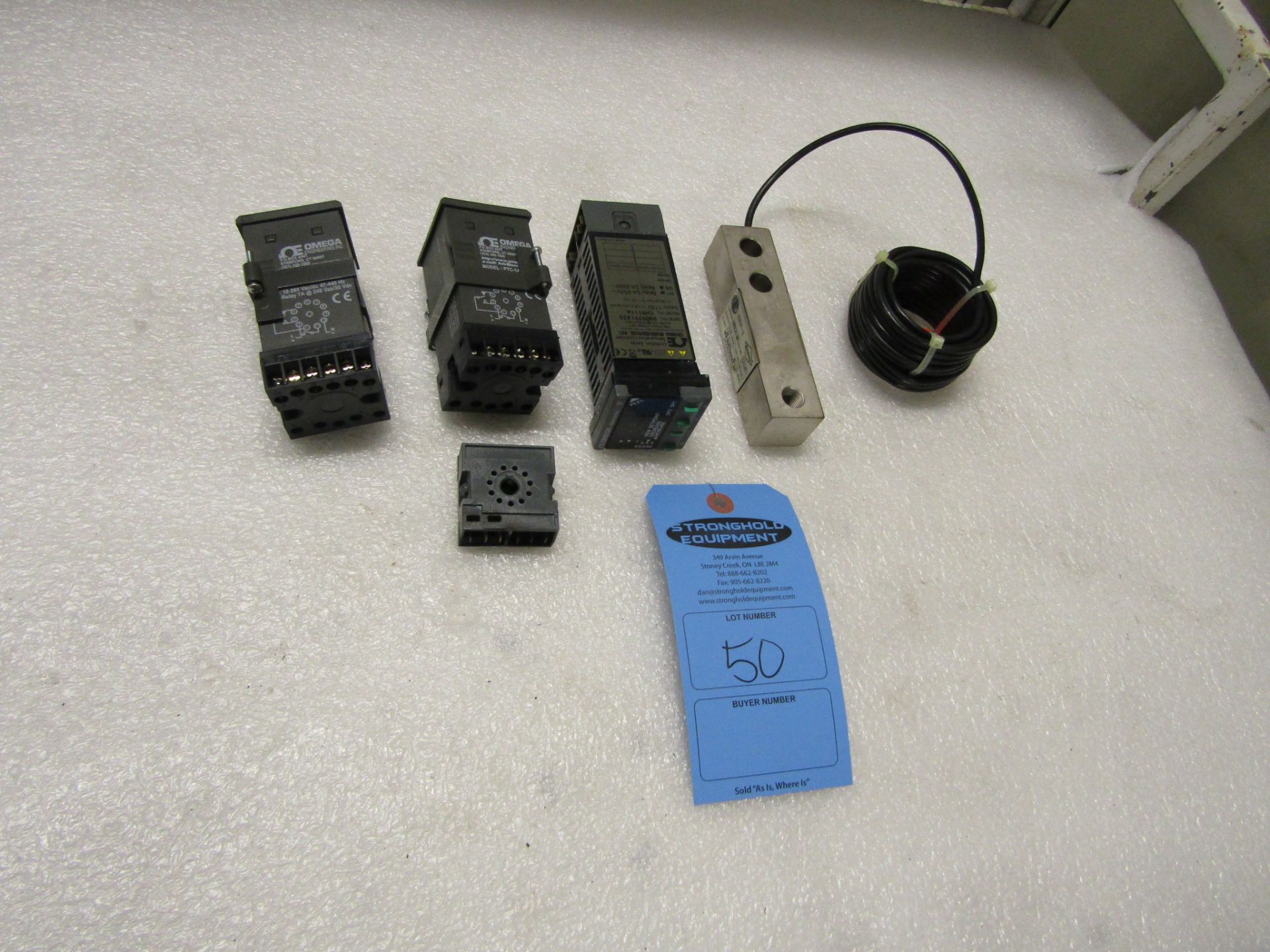 Lot of Omega Programmable timers with Baldwin scale module