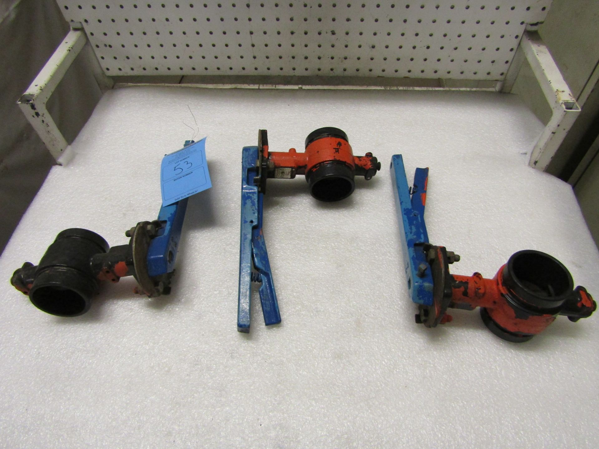 Lot of 3 (3 units) Cut-off Valves