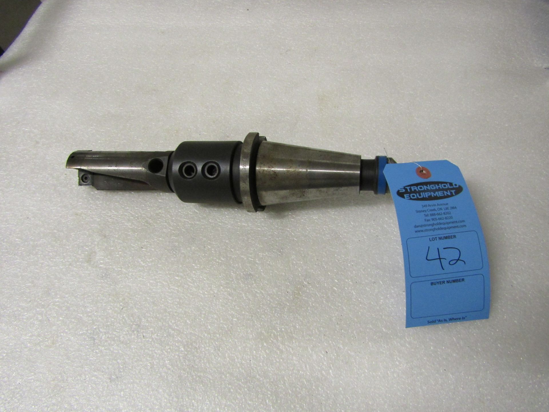 50 Taper CNC toolholder with cutter head
