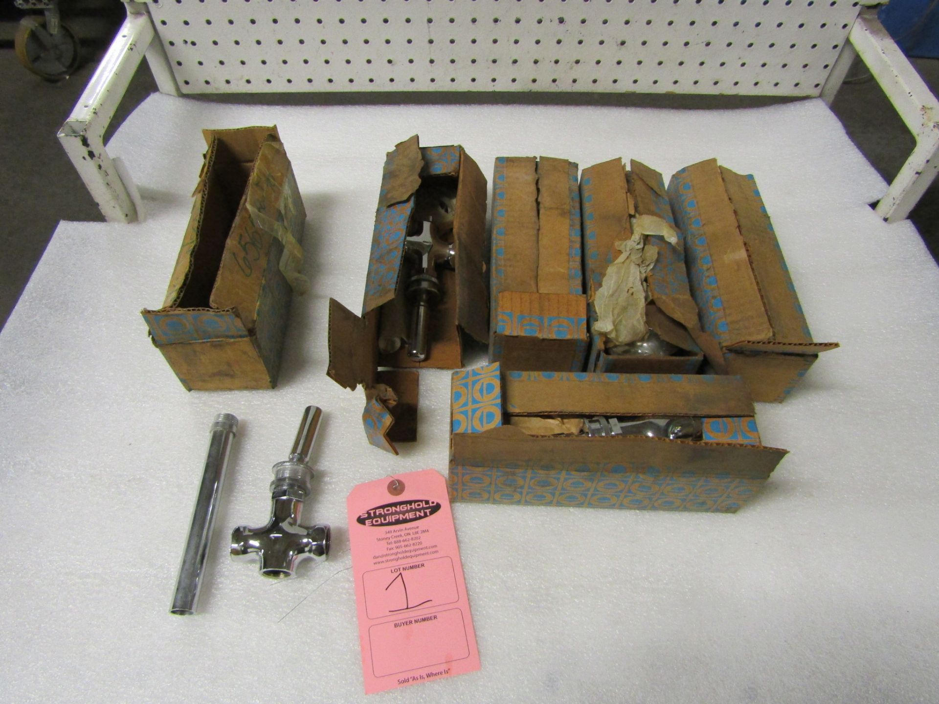 Lot of 7 (7 units) Urinal Valve Assembly Units