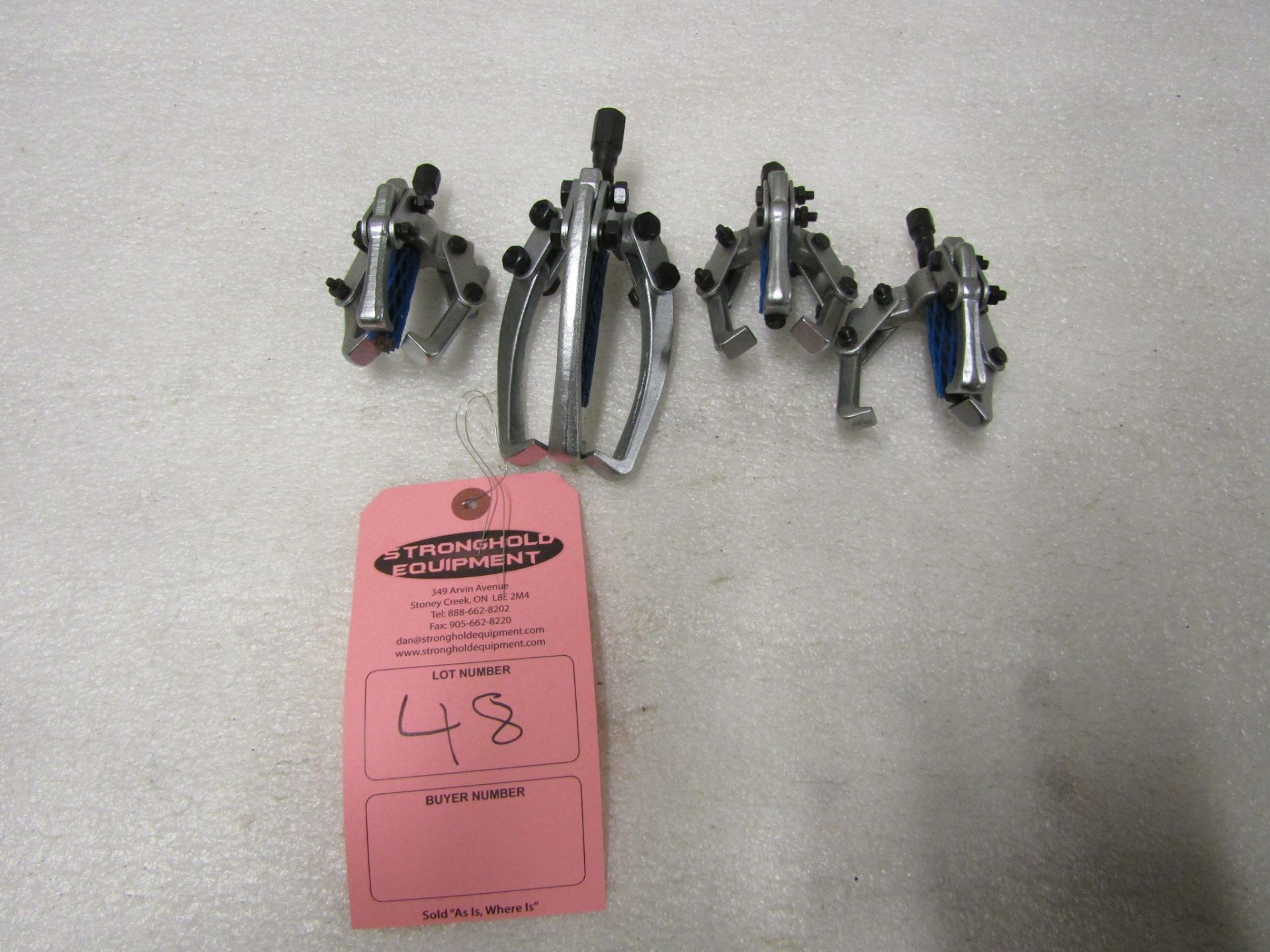 Lot of 3 bearing pullers - MINT & Unused