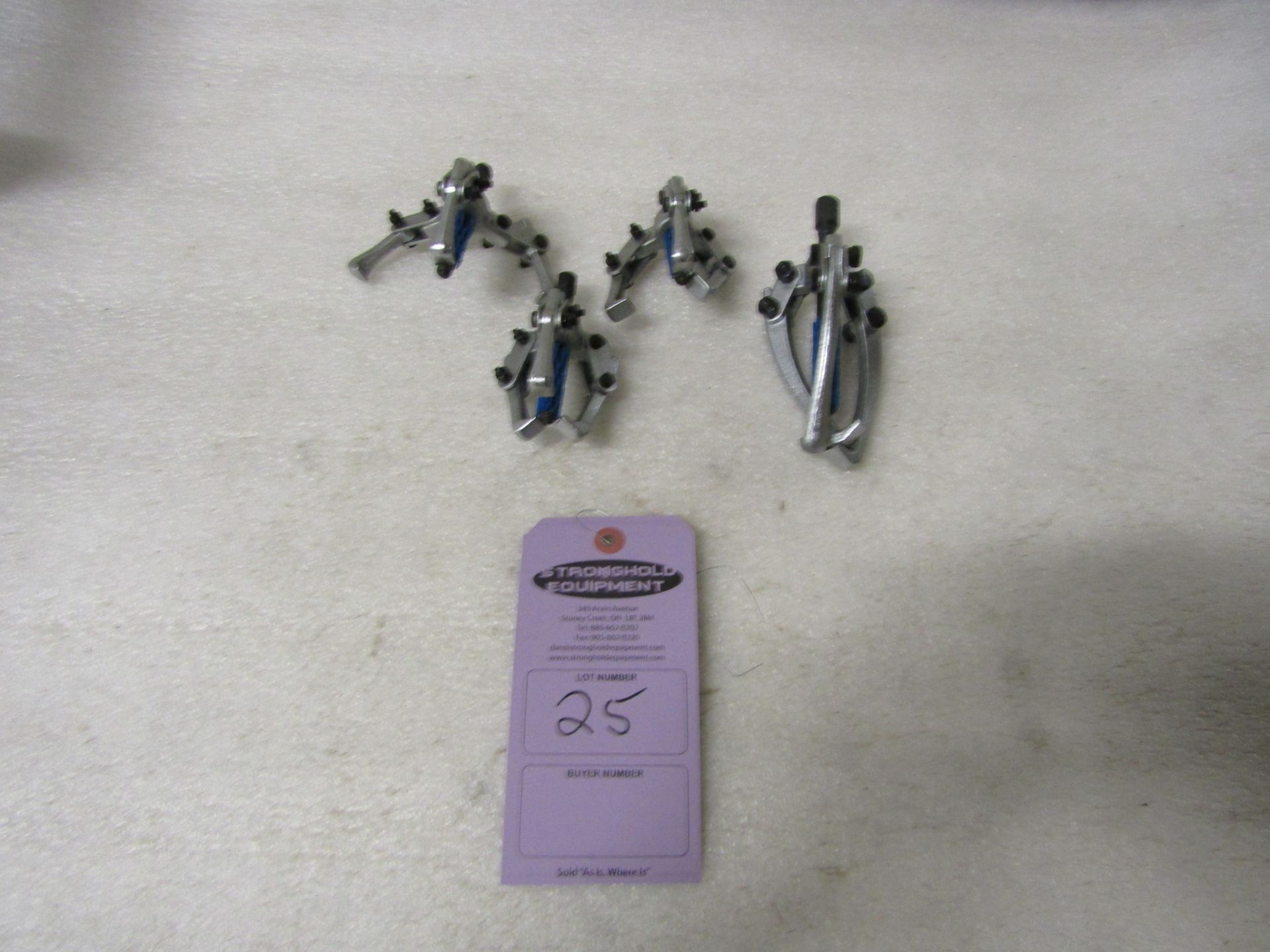 Lot of 4 bearing pullers - MINT & Unused