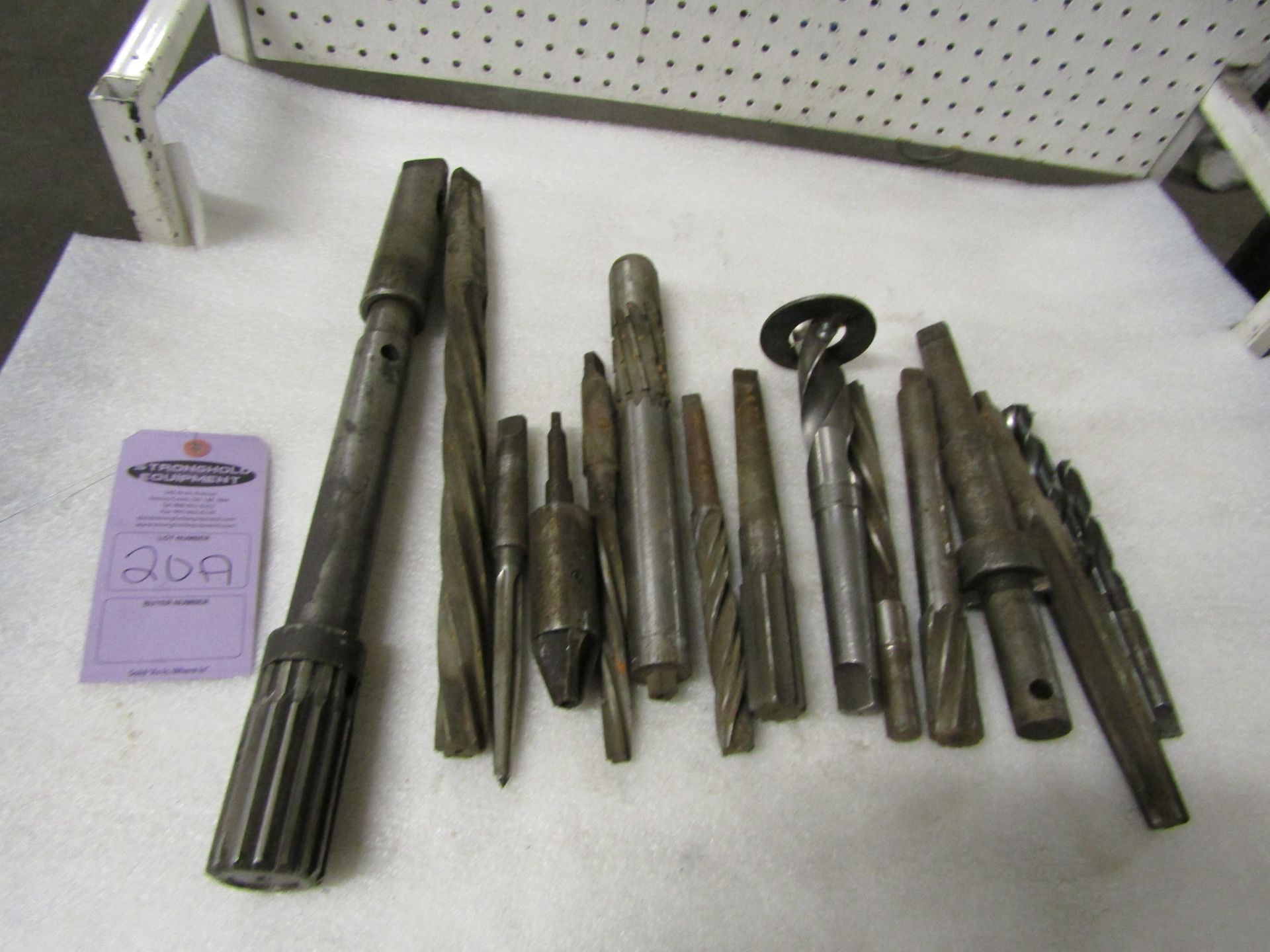 Lot of large drill bits & reamers