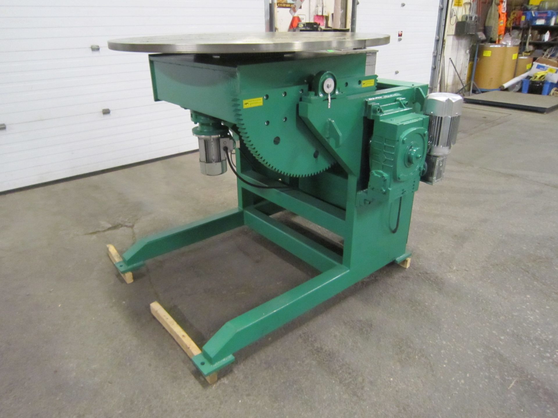 Verner model VD-5000 WELDING POSITIONER 5000lbs capacity - tilt and rotate with variable speed drive