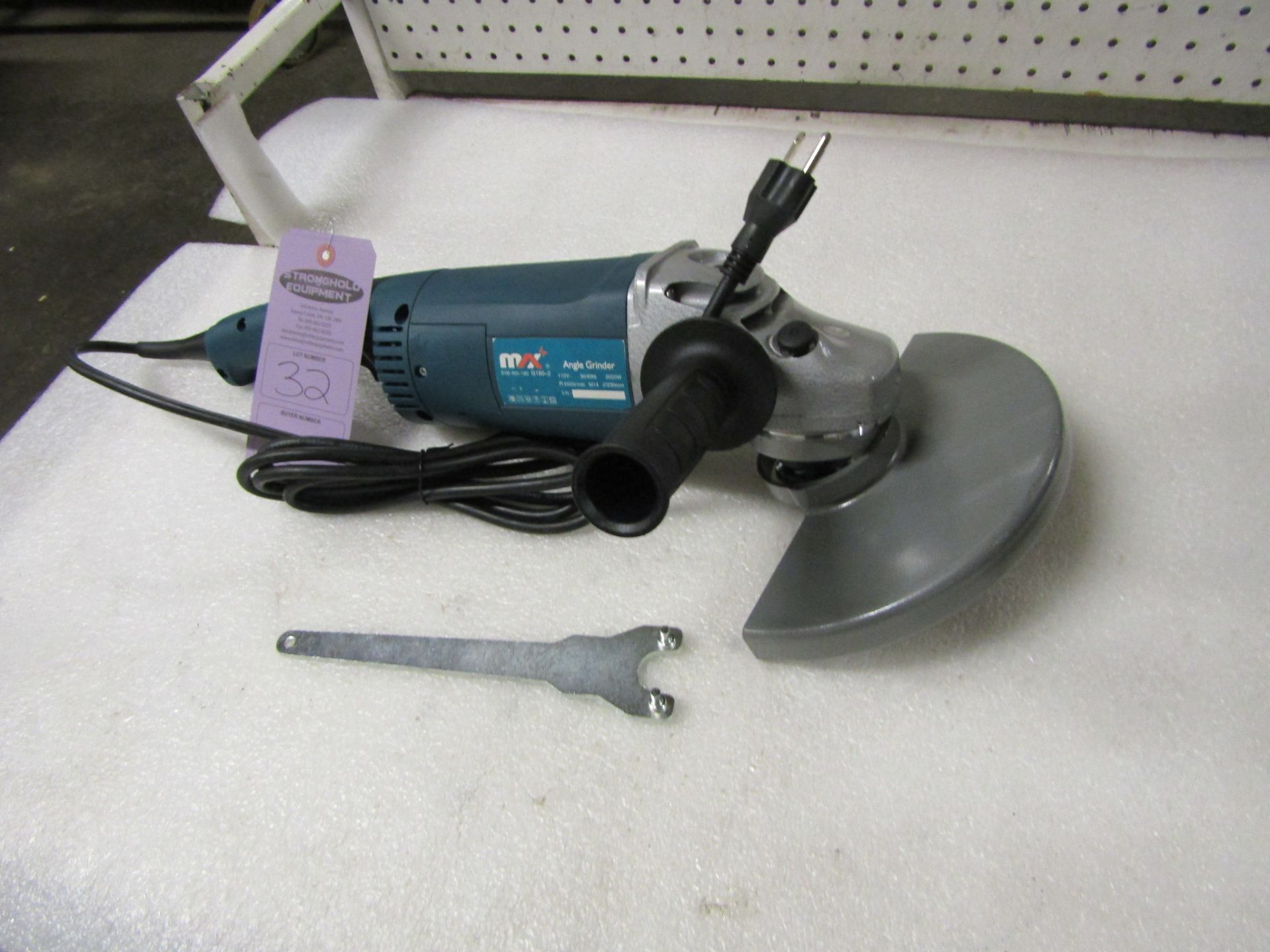 BRAND NEW Max 9" Angle Grinder model G180
