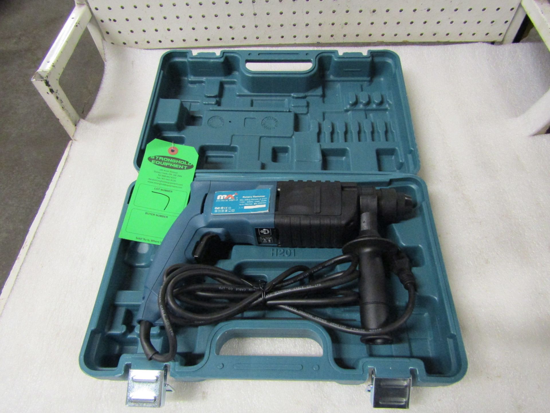 BRAND NEW Max Electric Rotary Hammer unit with 20mm / 3/4" chuck