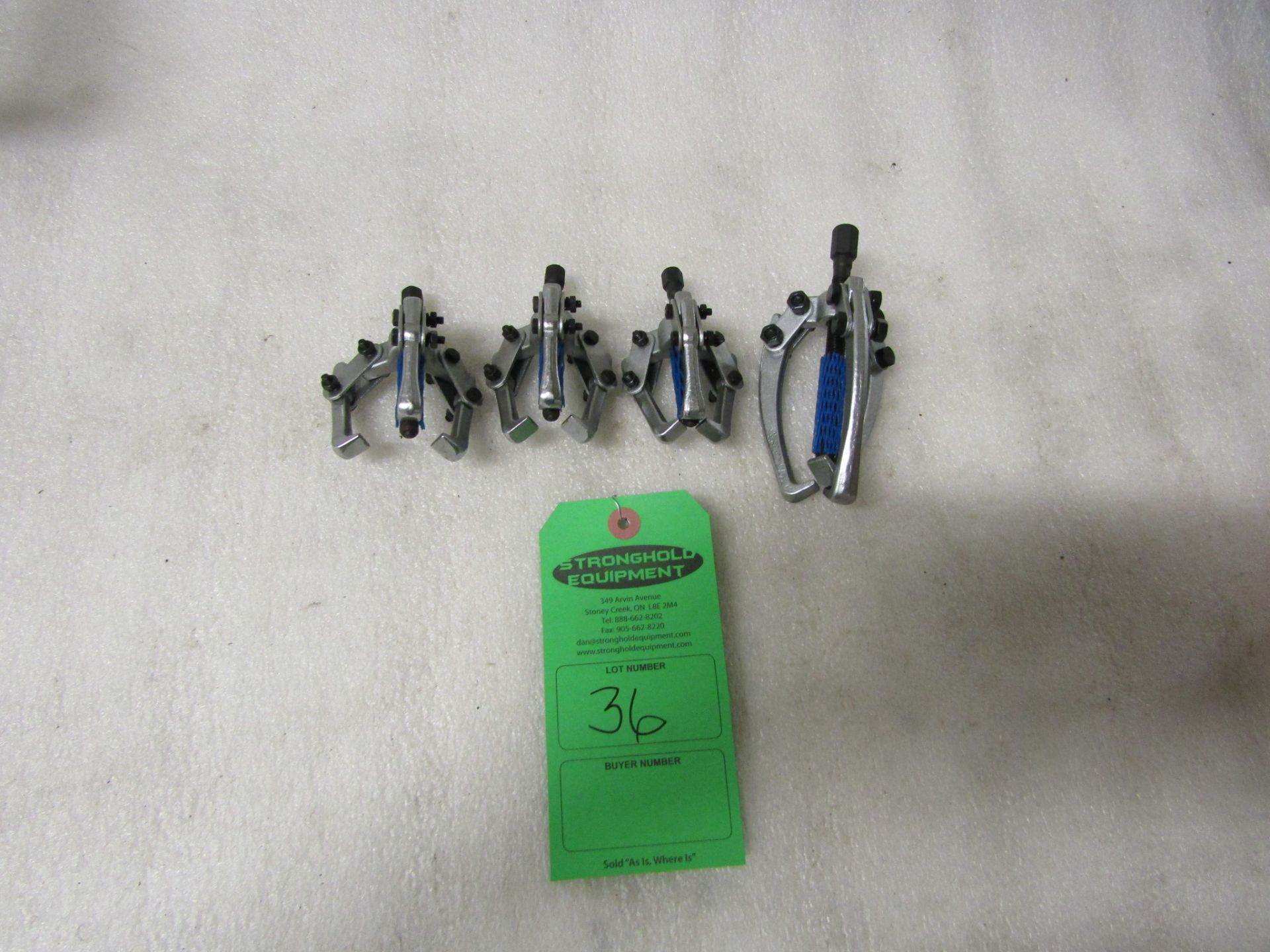 Lot of 4 bearing pullers - MINT & Unused