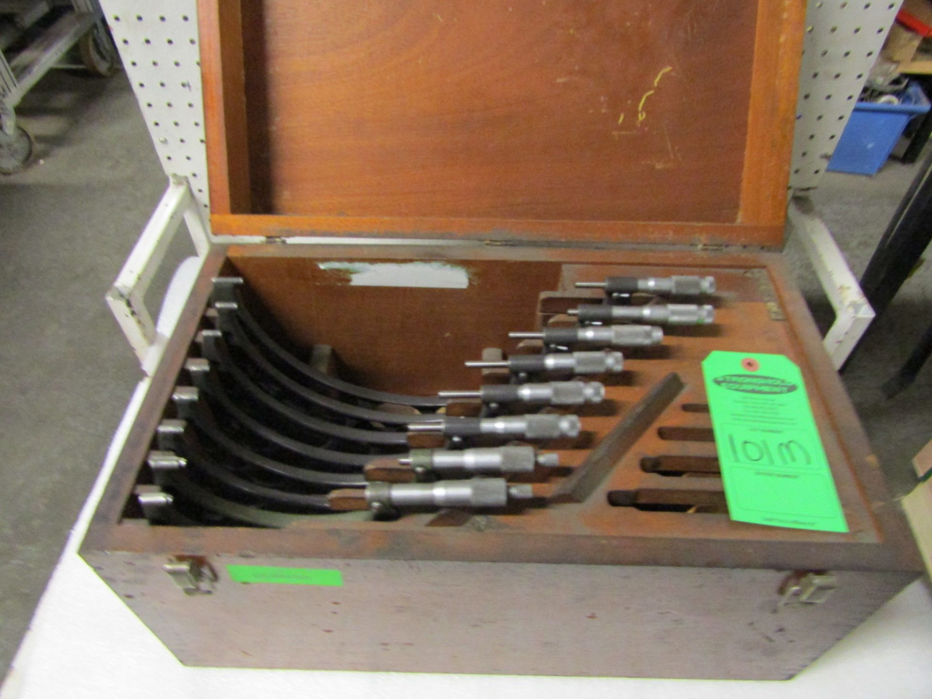 Lot of 8 (8 units) Outside Micrometer Set 2-12" range - Brown &Sharpe Units - Image 2 of 2