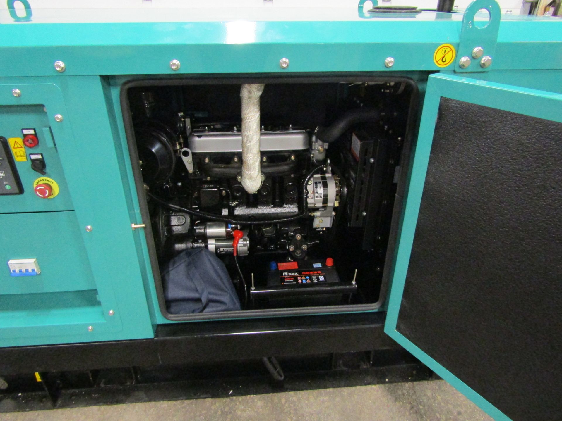 2017 Holzman PowerGen Diesel Generator with Smartgen Controller - 15 KW / 15 KVA - 220V 49 amp - Bild 4 aus 4