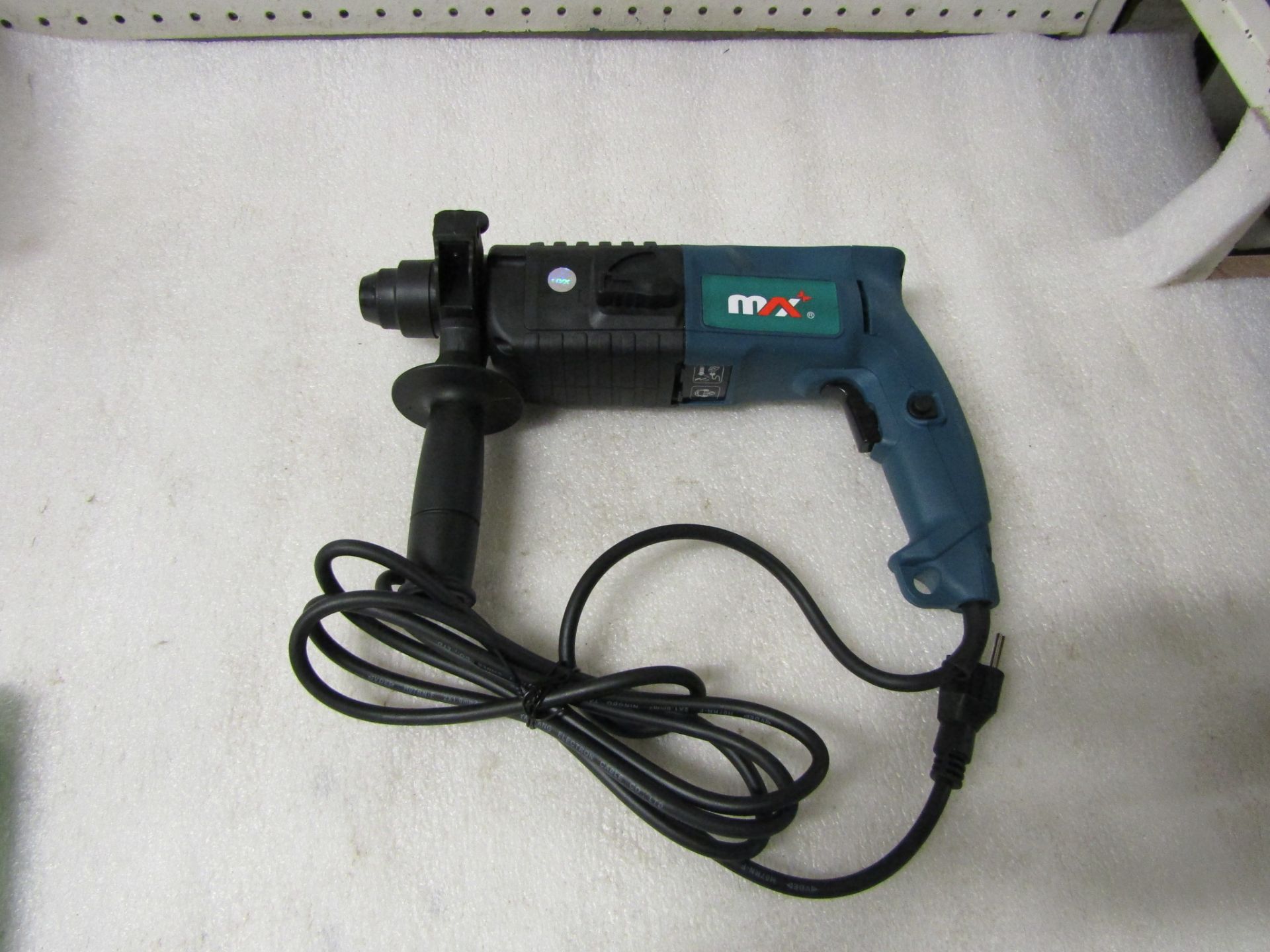 BRAND NEW Max Electric Rotary Hammer unit with 20mm / 3/4" chuck - Bild 2 aus 2
