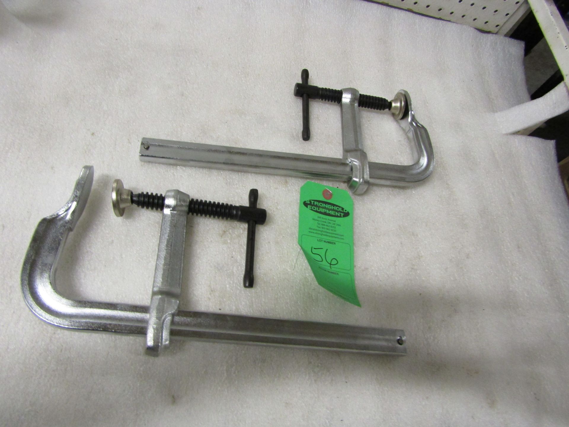 Lot of 2 MINT BESSEY style F-CLAMPS - UNUSED-NEW