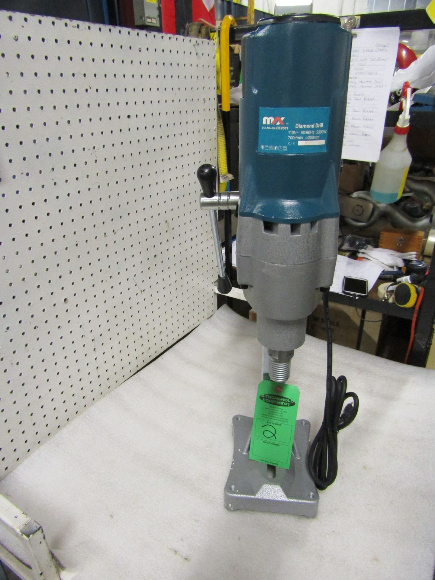 BRAND NEW Max Diamond Core Drill Unit - Image 2 of 2