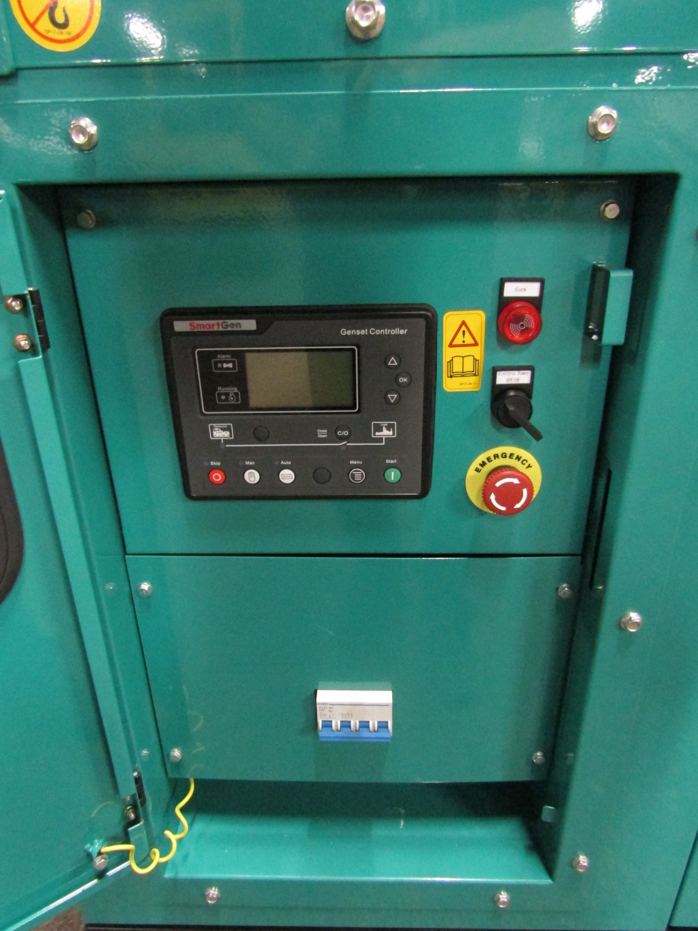 2017 Holzman PowerGen Diesel Generator with Smartgen Controller - 15 KW / 15 KVA - 220V 49 amp - Bild 3 aus 4