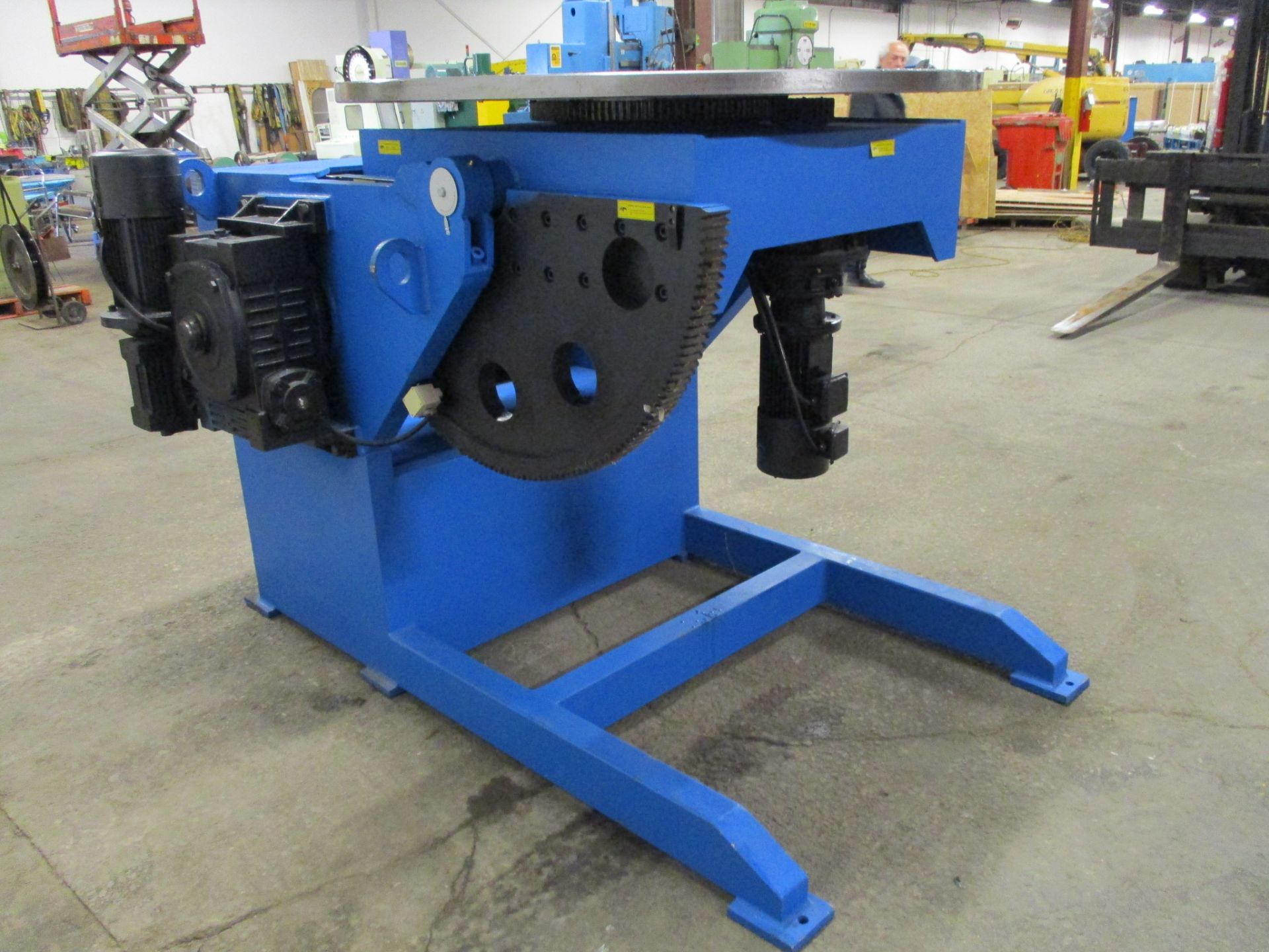 Verner model VD-8000 WELDING POSITIONER 8000lbs capacity - tilt and rotate with variable speed drive