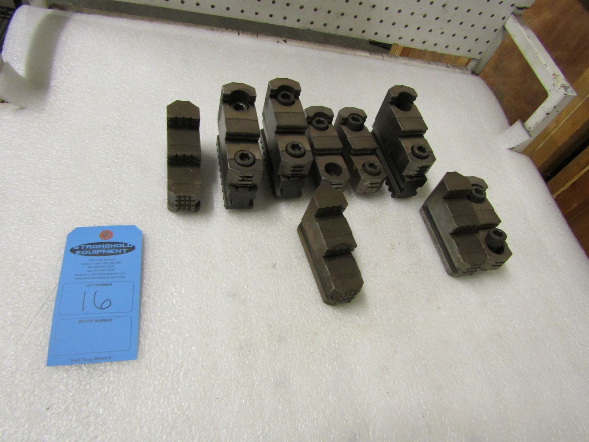 Lot of Lathe Chuck Jaws