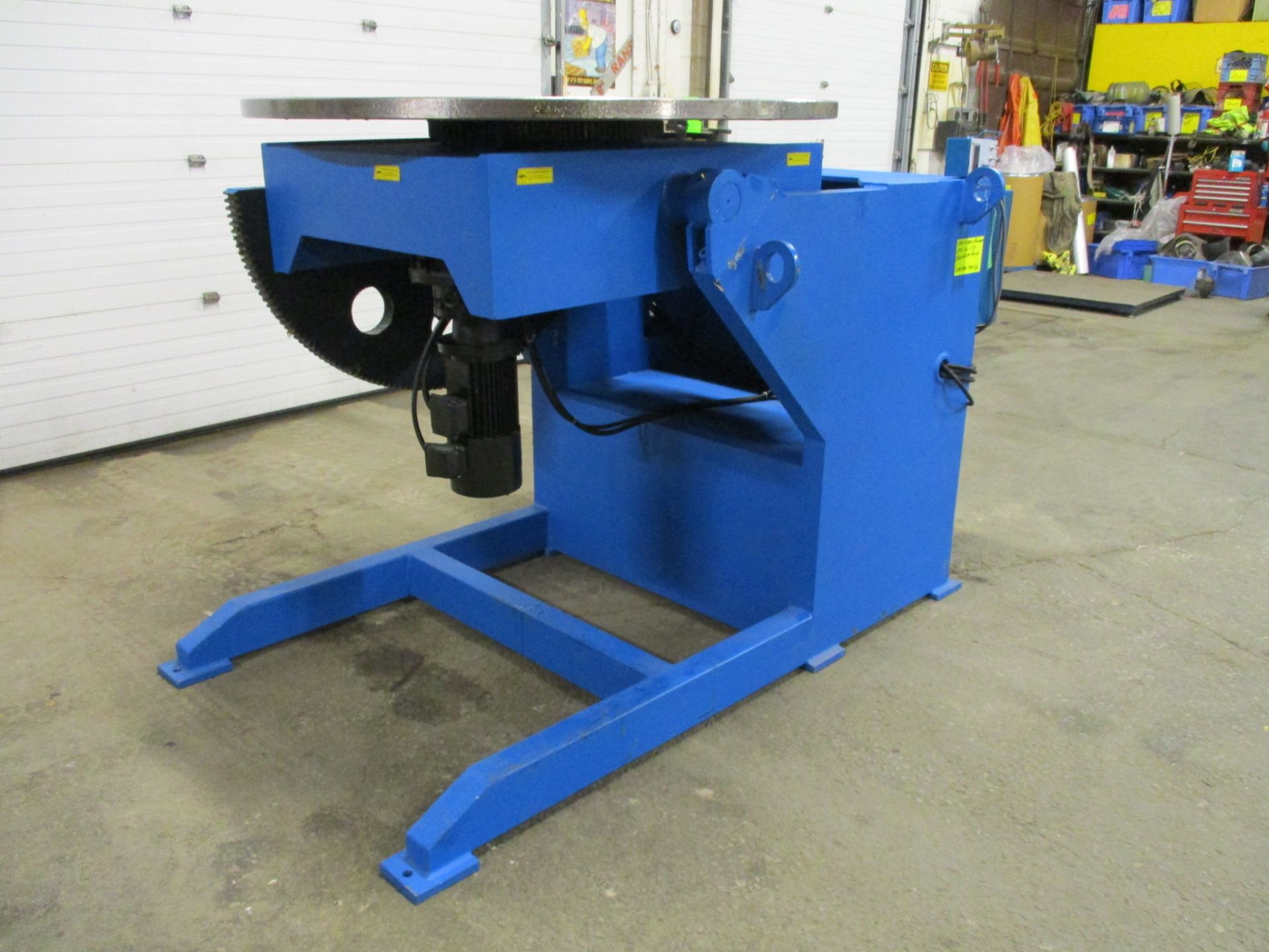Verner model VD-8000 WELDING POSITIONER 8000lbs capacity - tilt and rotate with variable speed drive - Image 2 of 3