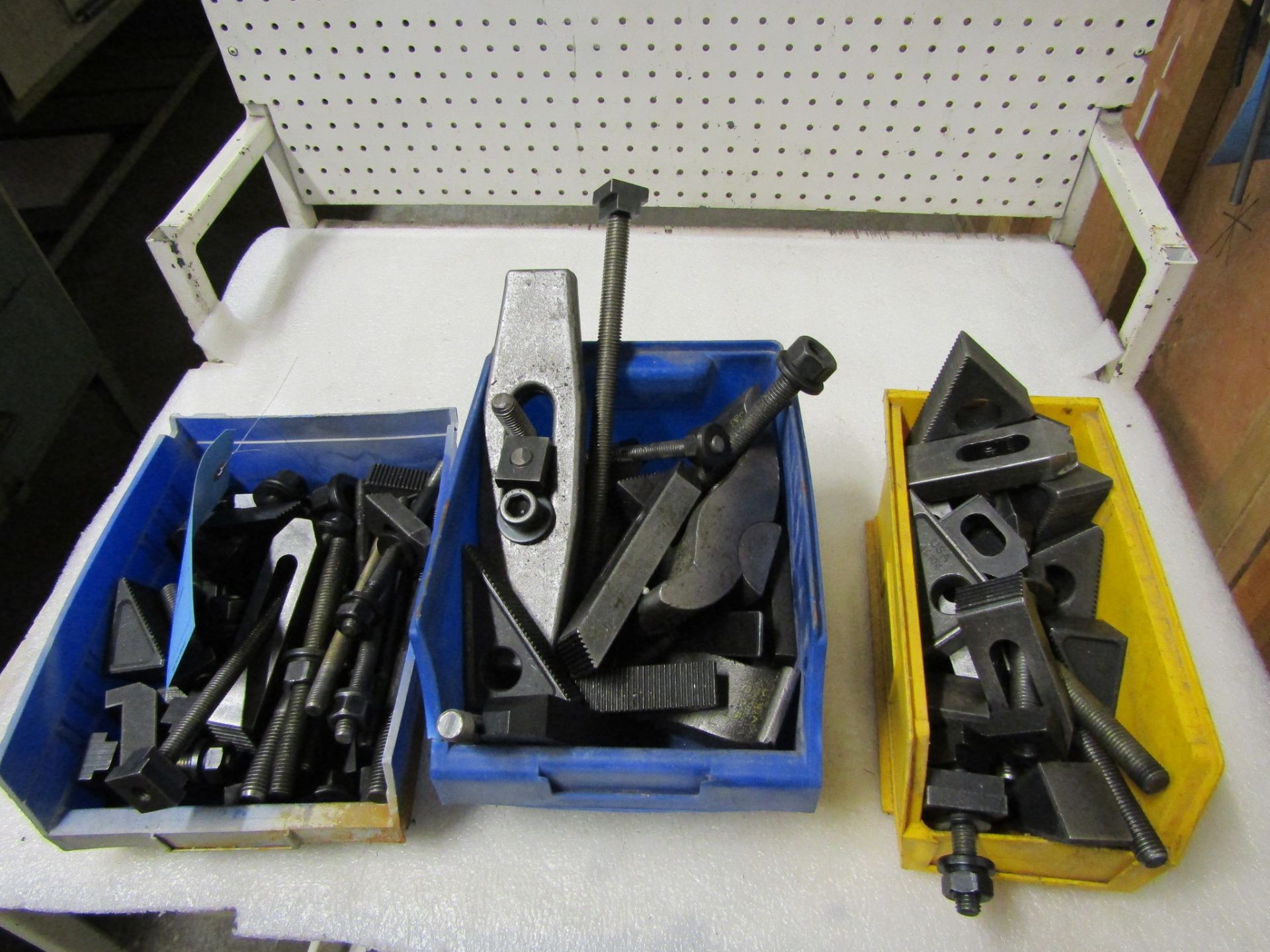 Large lot of heavy duty hold downs - complete sets