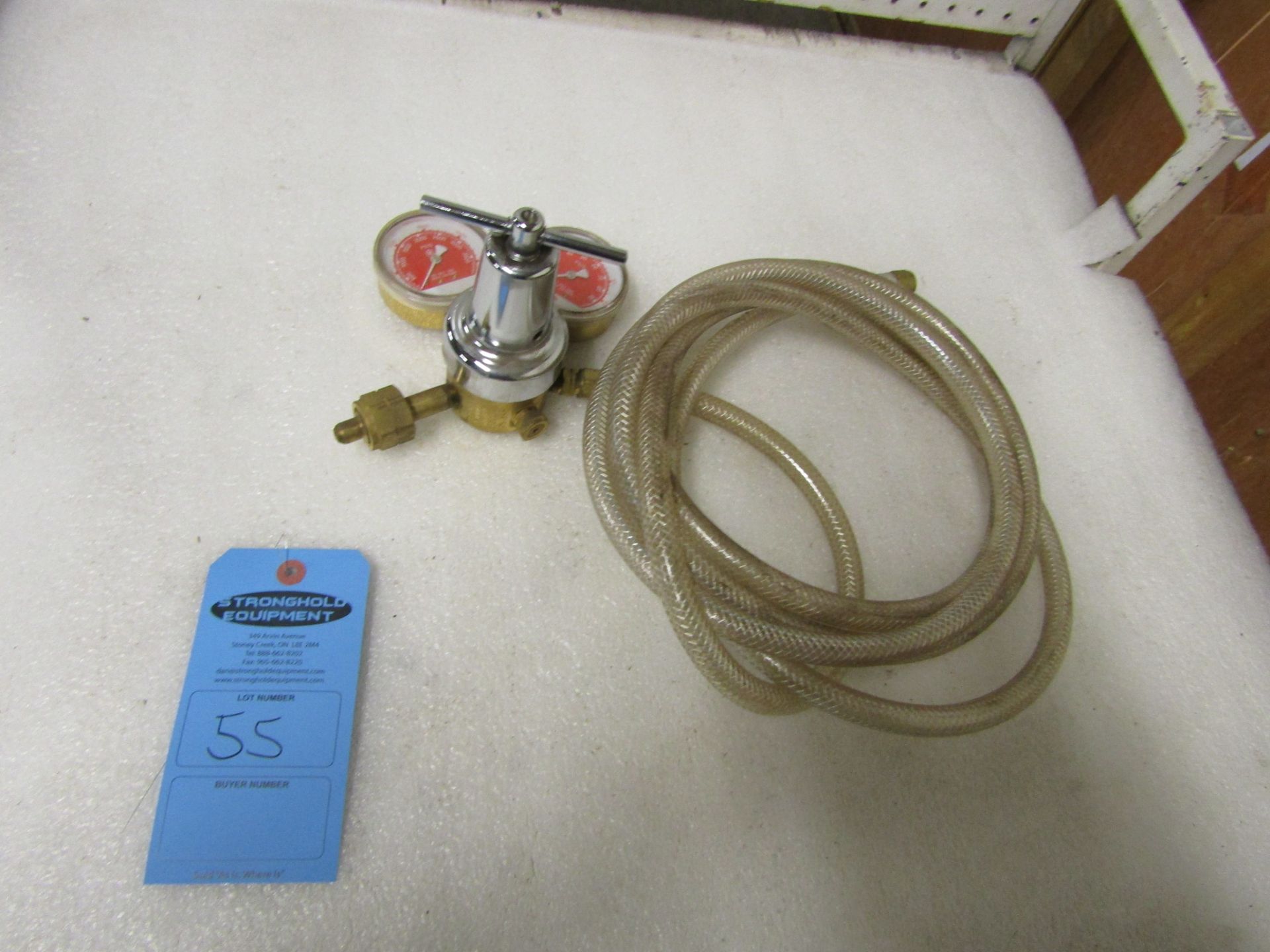 Welding Gauge with dial gauge and hose connector