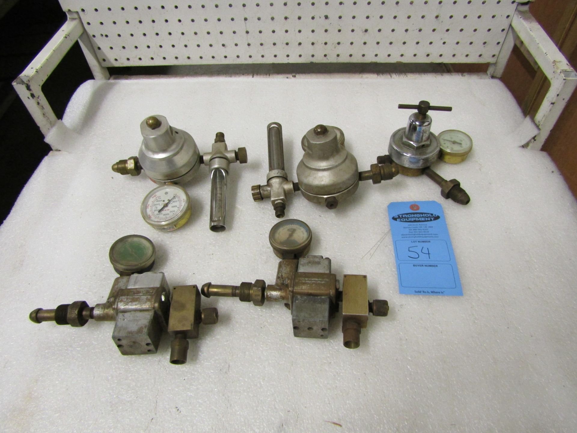 Lot of Welding Regulator Gauges