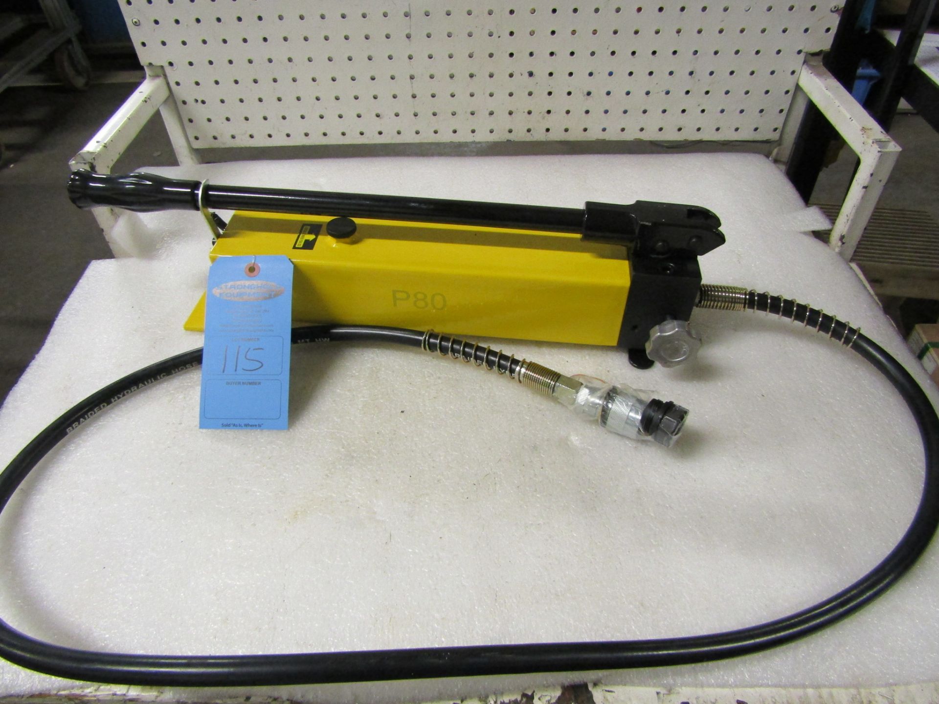 Hydraulic Hand Pump - MINT unit model P80 style