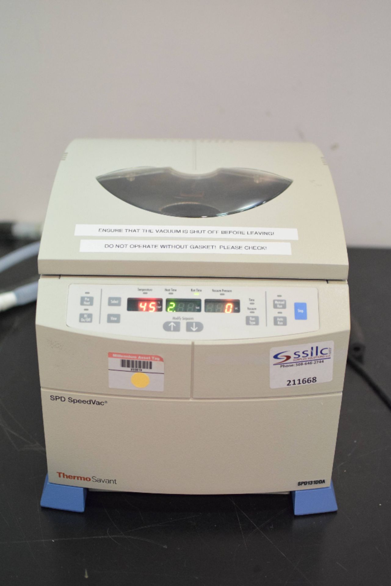 Thermo Savant model SPD131DDA-115 SPD SpeedVac