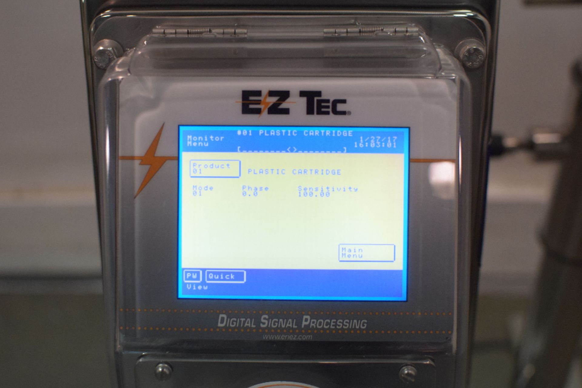 Eriez E-Z Tec model DSP 1.5x4 SLAR Metal Detectors - Image 2 of 2