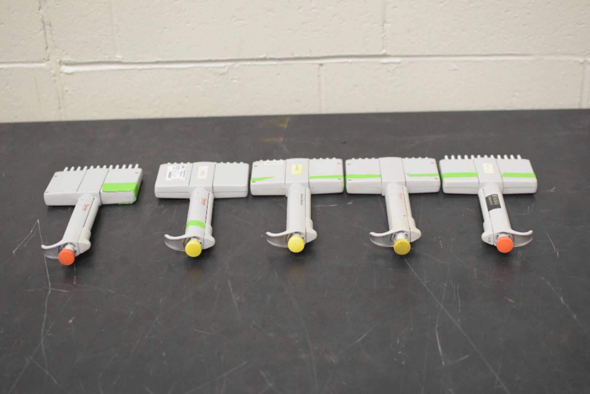 Lot of (5) Thermo Electron Multi-Channel Finnpipettes