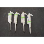 Lot of (4) Eppendorf Pipettes