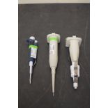 Lot of (3) Pipettes