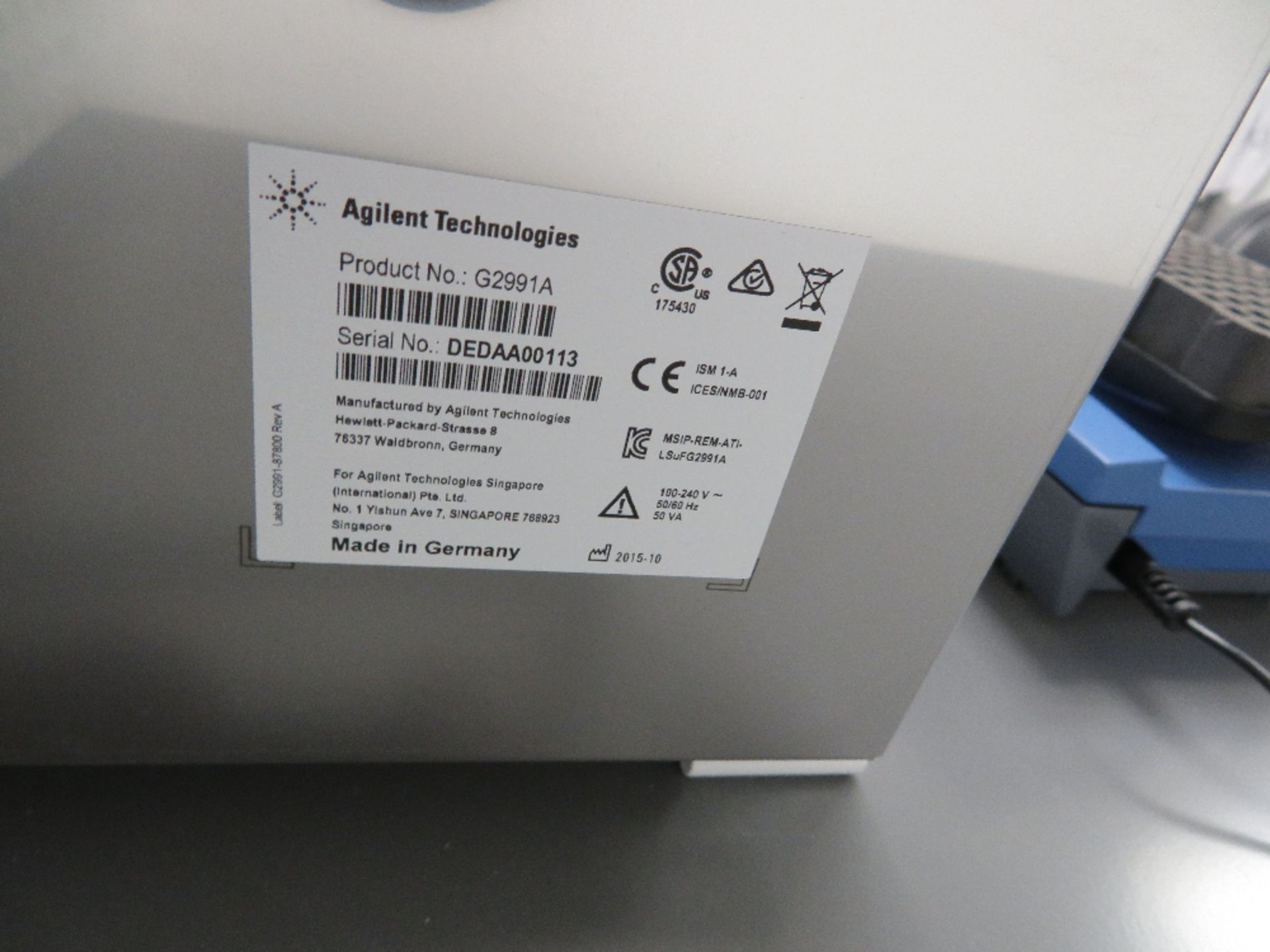 Agilent 4200 Tapestation G2991A with laptop - Image 4 of 4