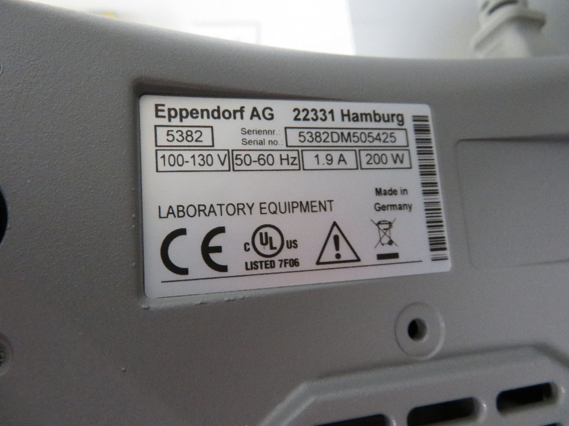 Eppendorf Thermomixer C SN# 5382DM505425 Ref# 5382 - Image 2 of 2