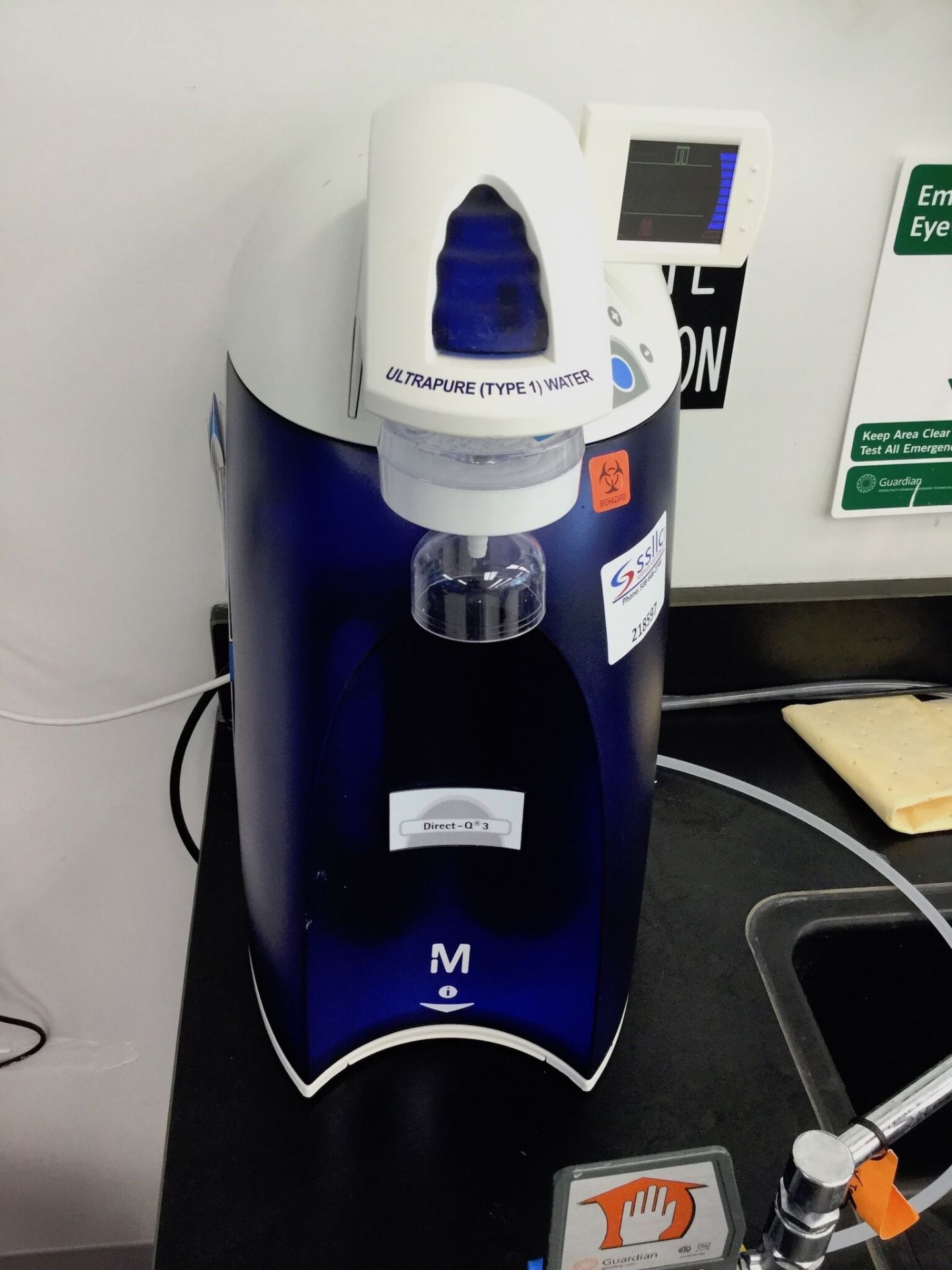 Millipore Direct-Q 3 Water Purification System