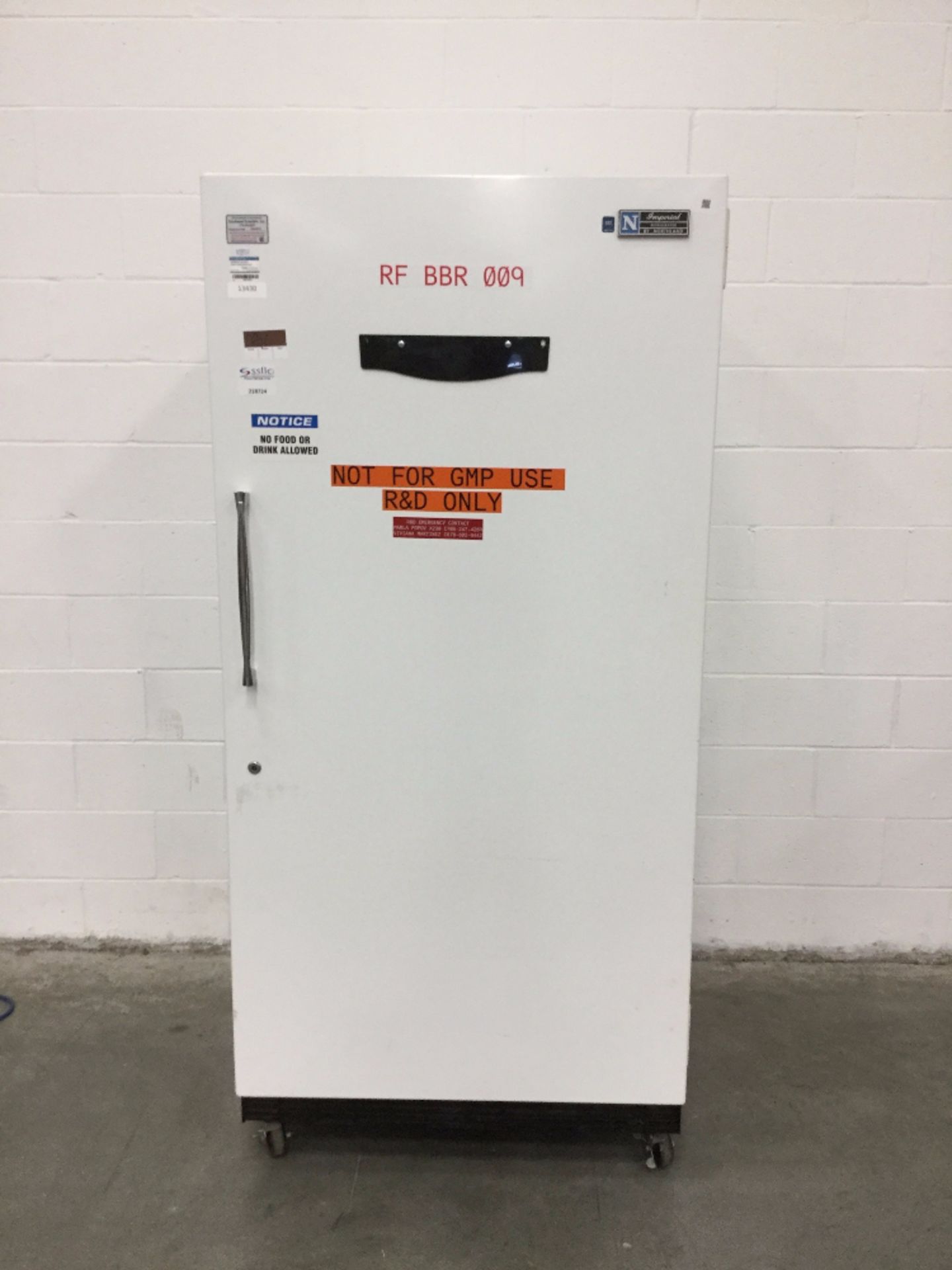 Northland Imperial RF265G1462 Refrigerator, SN 98C35629, Electrical