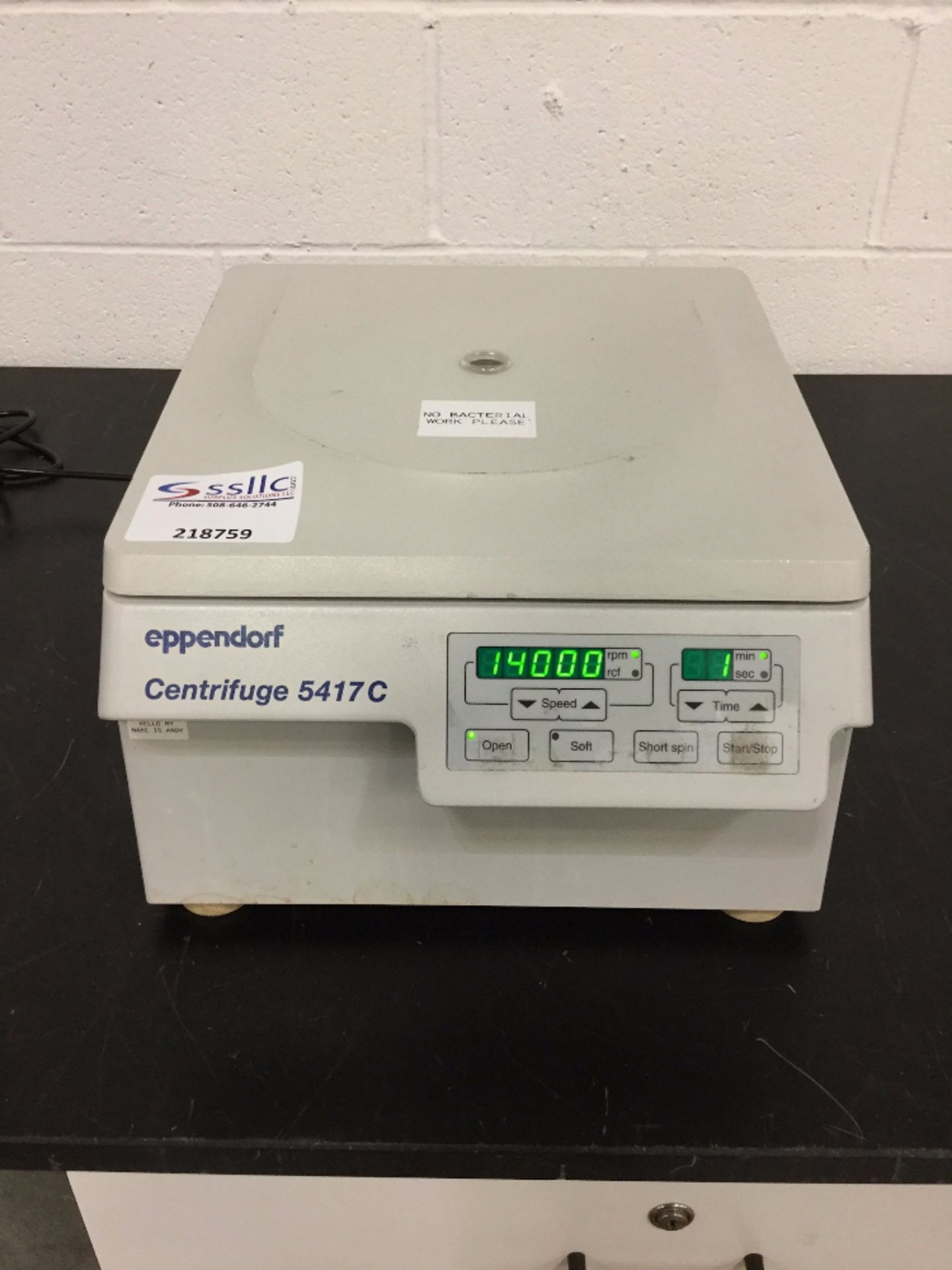 Eppendorf 5417C Centrifuge