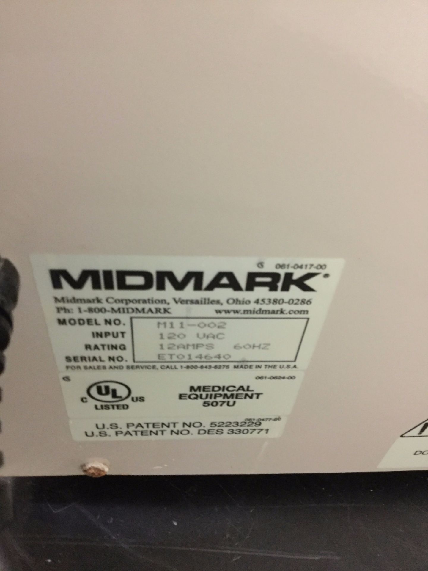 Midmark M11 Ultraclave - Image 3 of 3