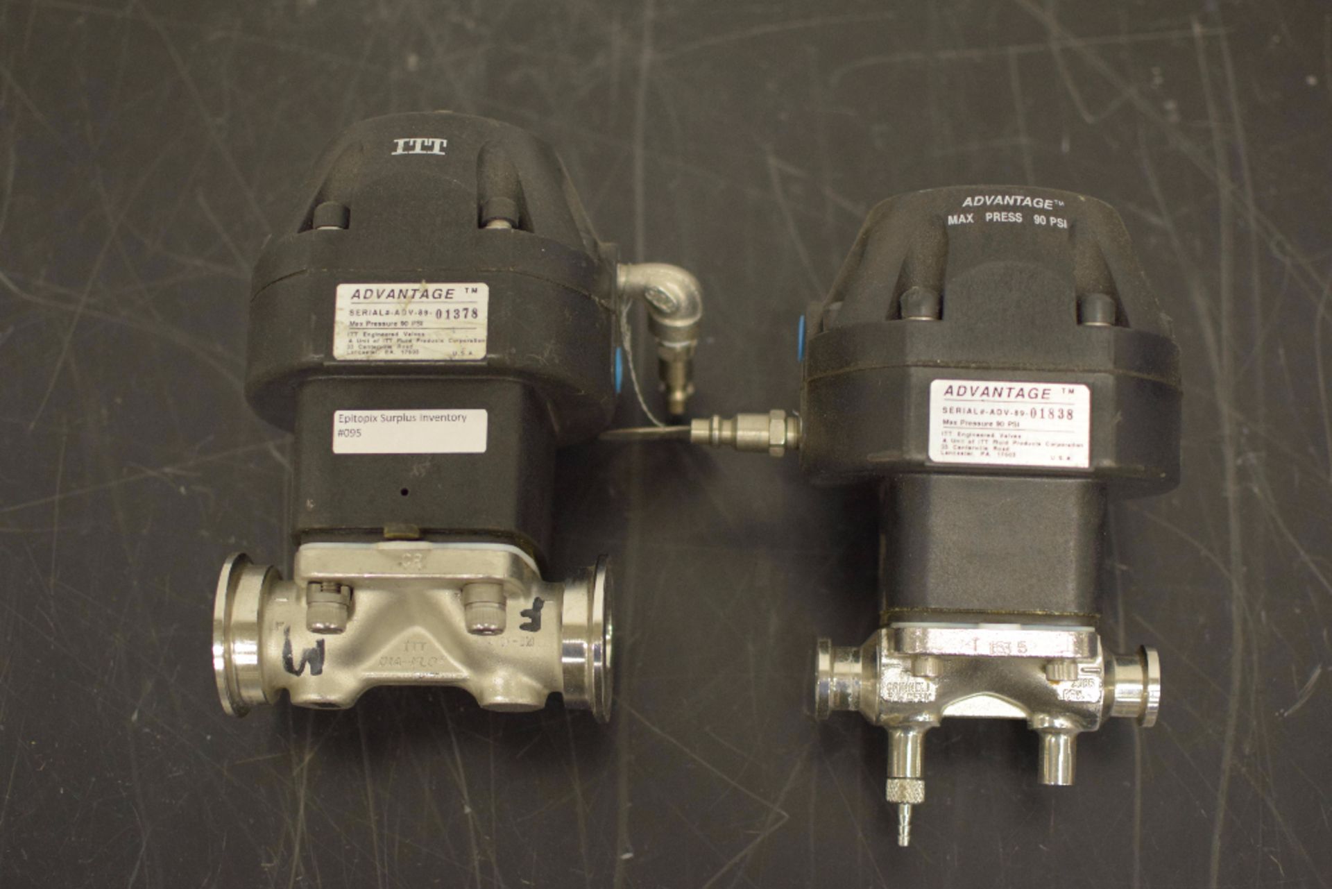 Lot of (2) ITT Advantage Valves