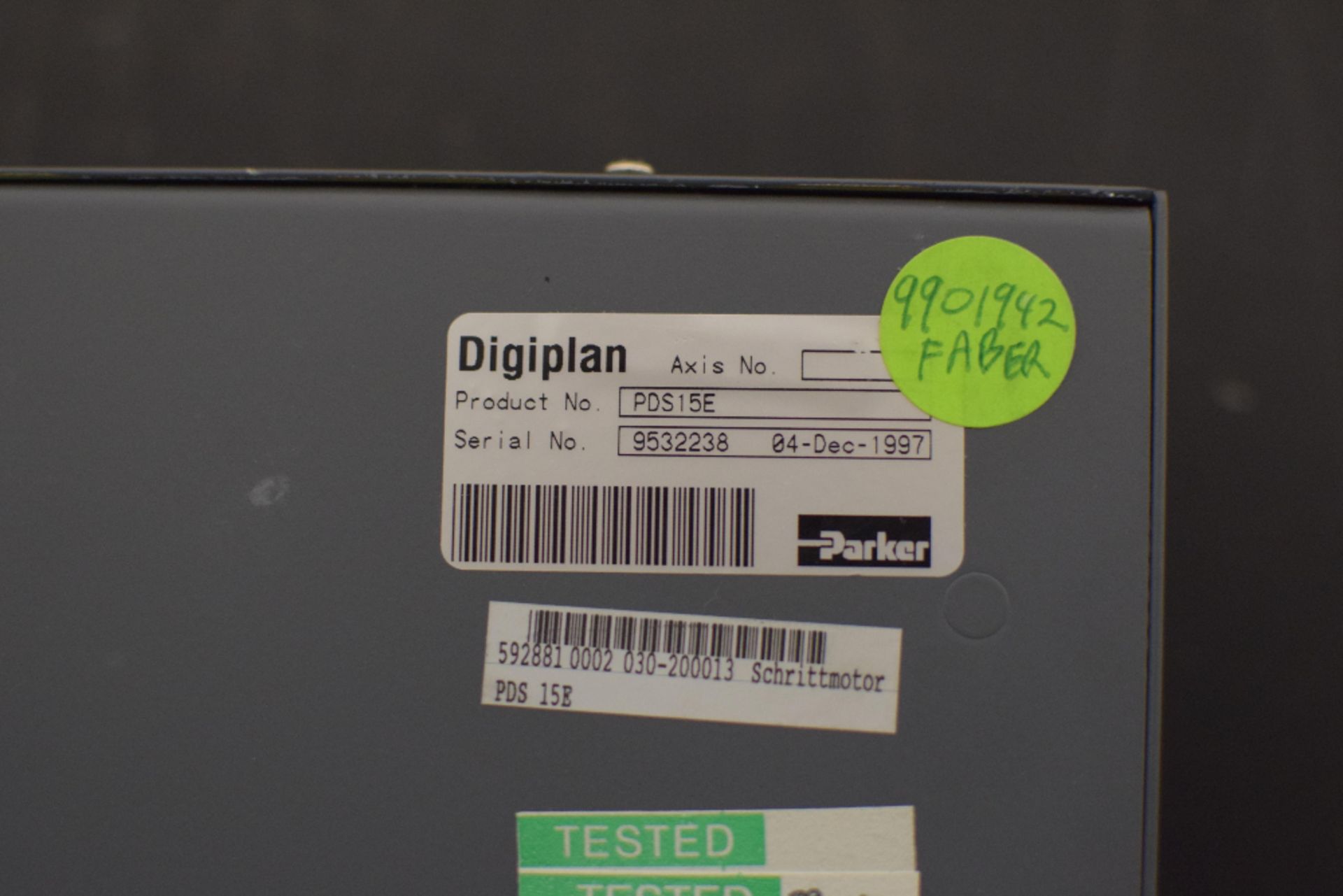 Parker Digiplan PDS15E Stepping Drive Motor - Image 2 of 2