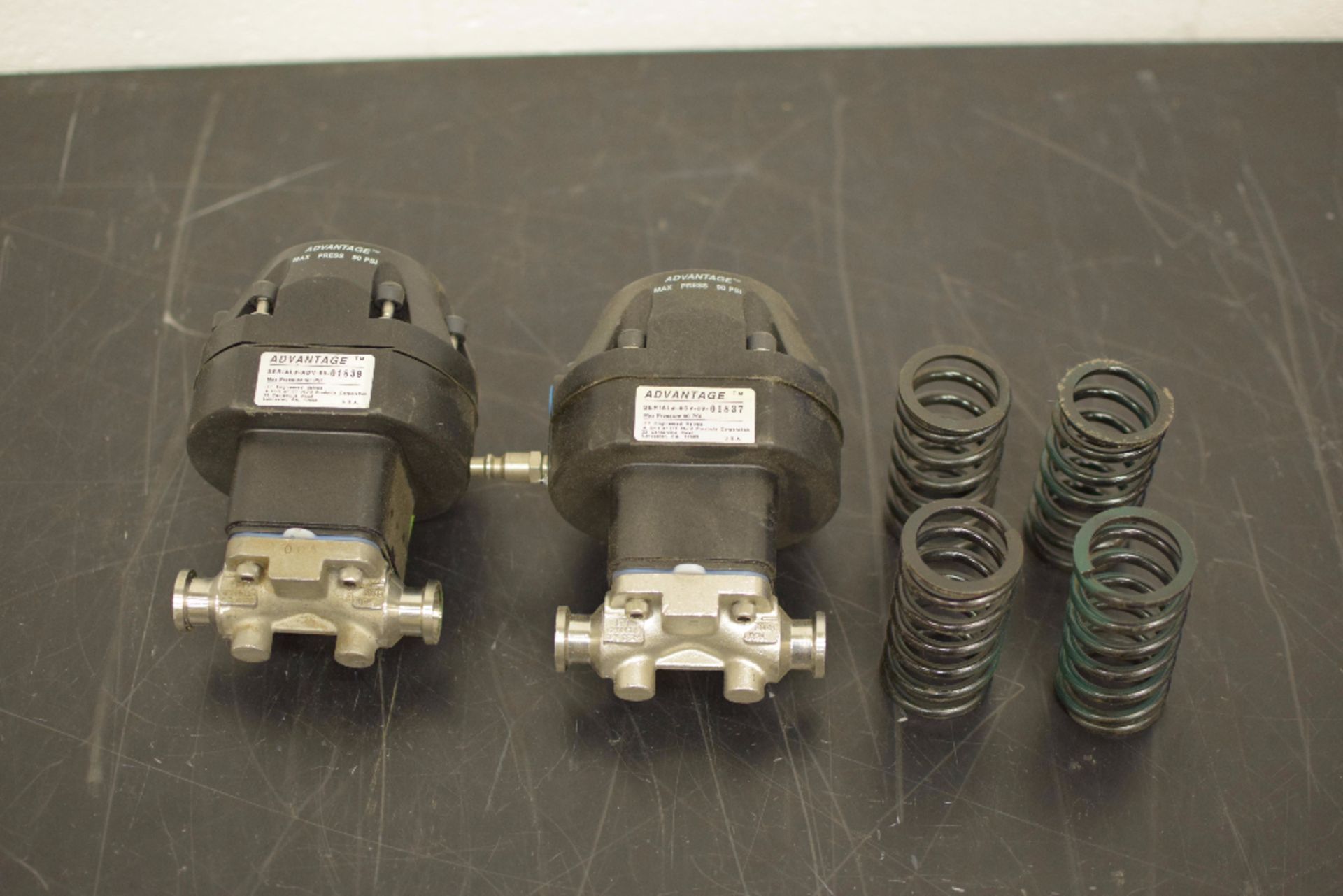 Lot of (2) ITT Advantage Valves