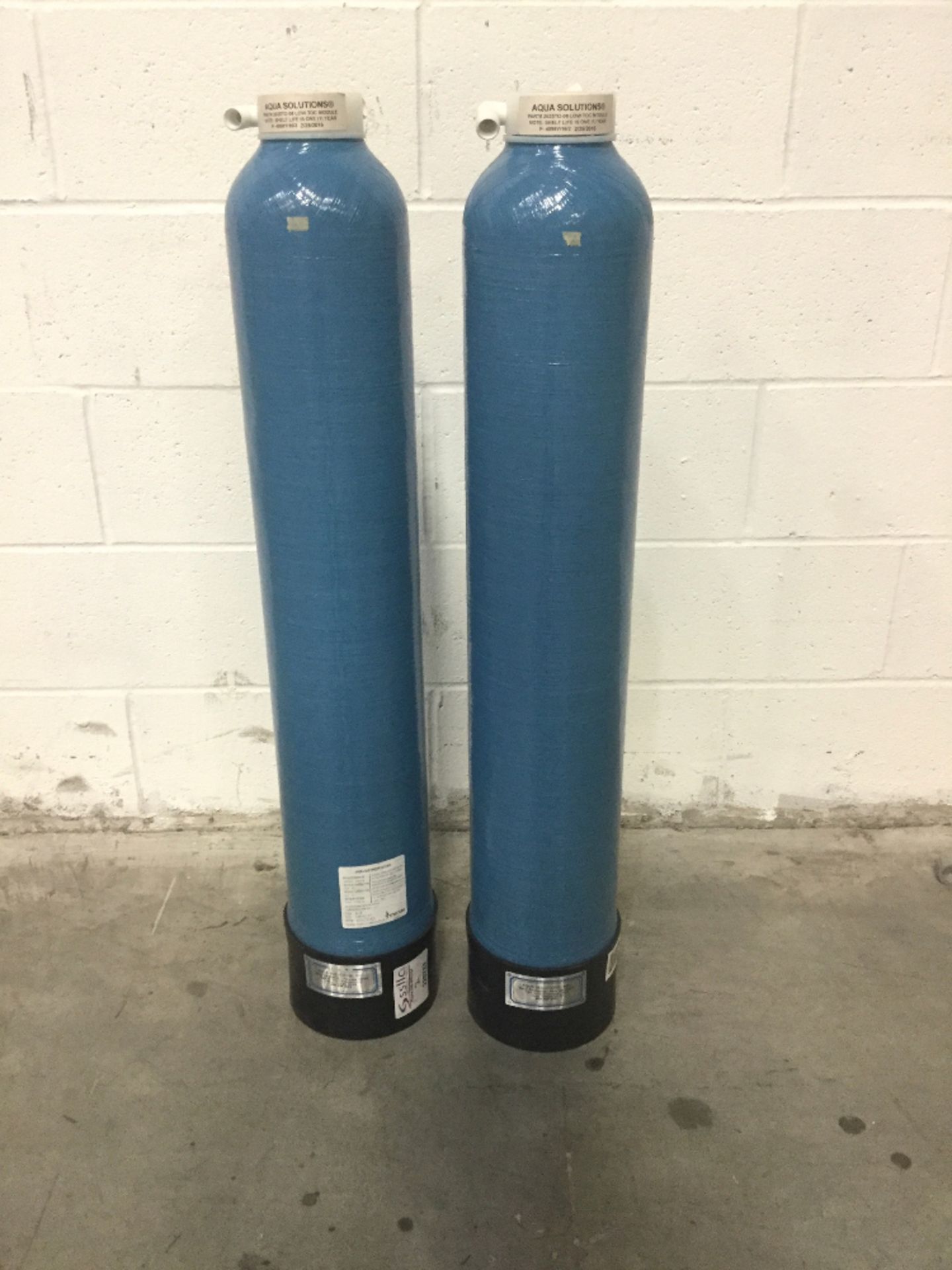 Lot of (2) Aqua Solutions Water Purification Filters