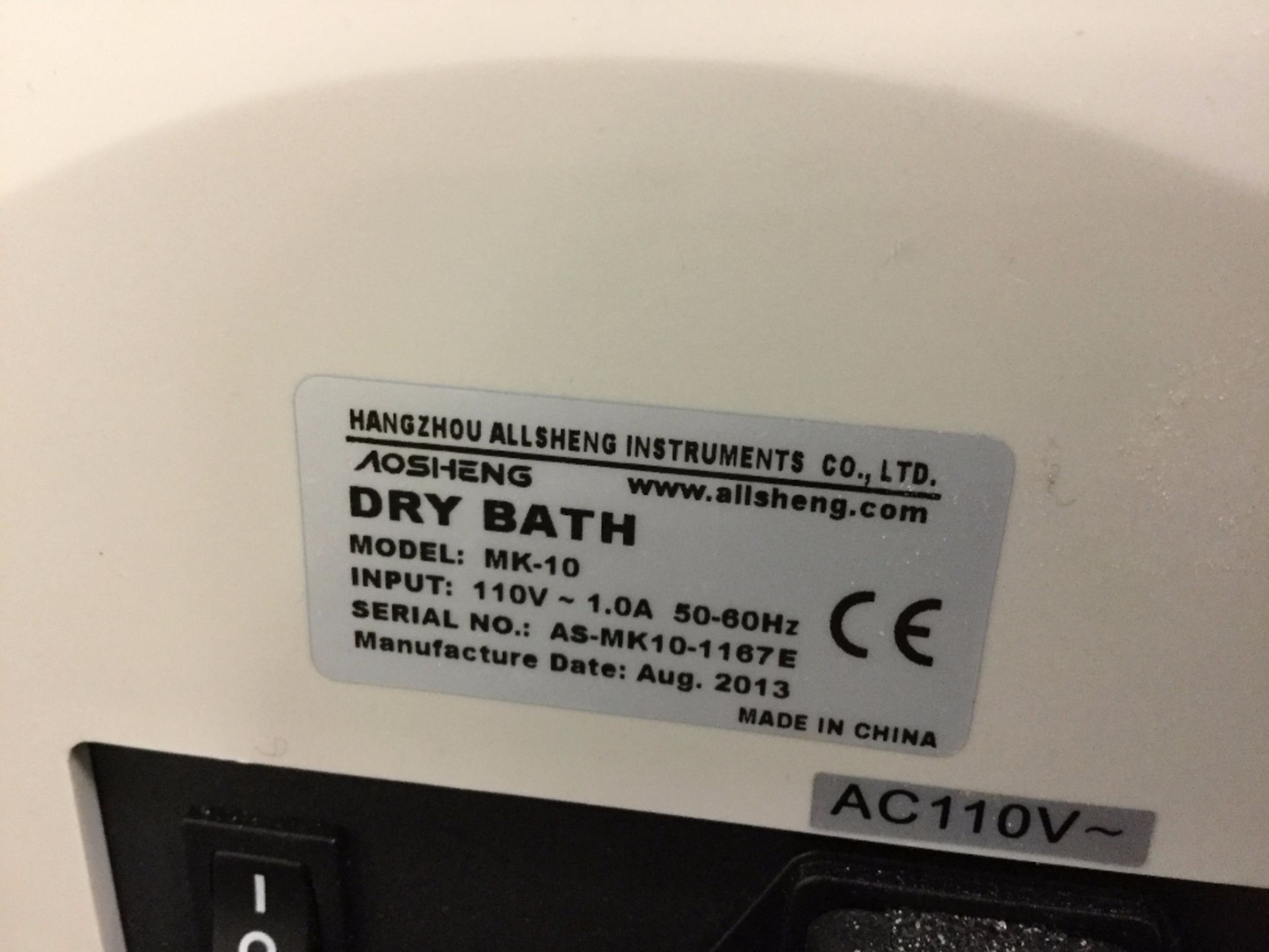 Fisher Scientific MK-10 Dry Bath - Image 3 of 3